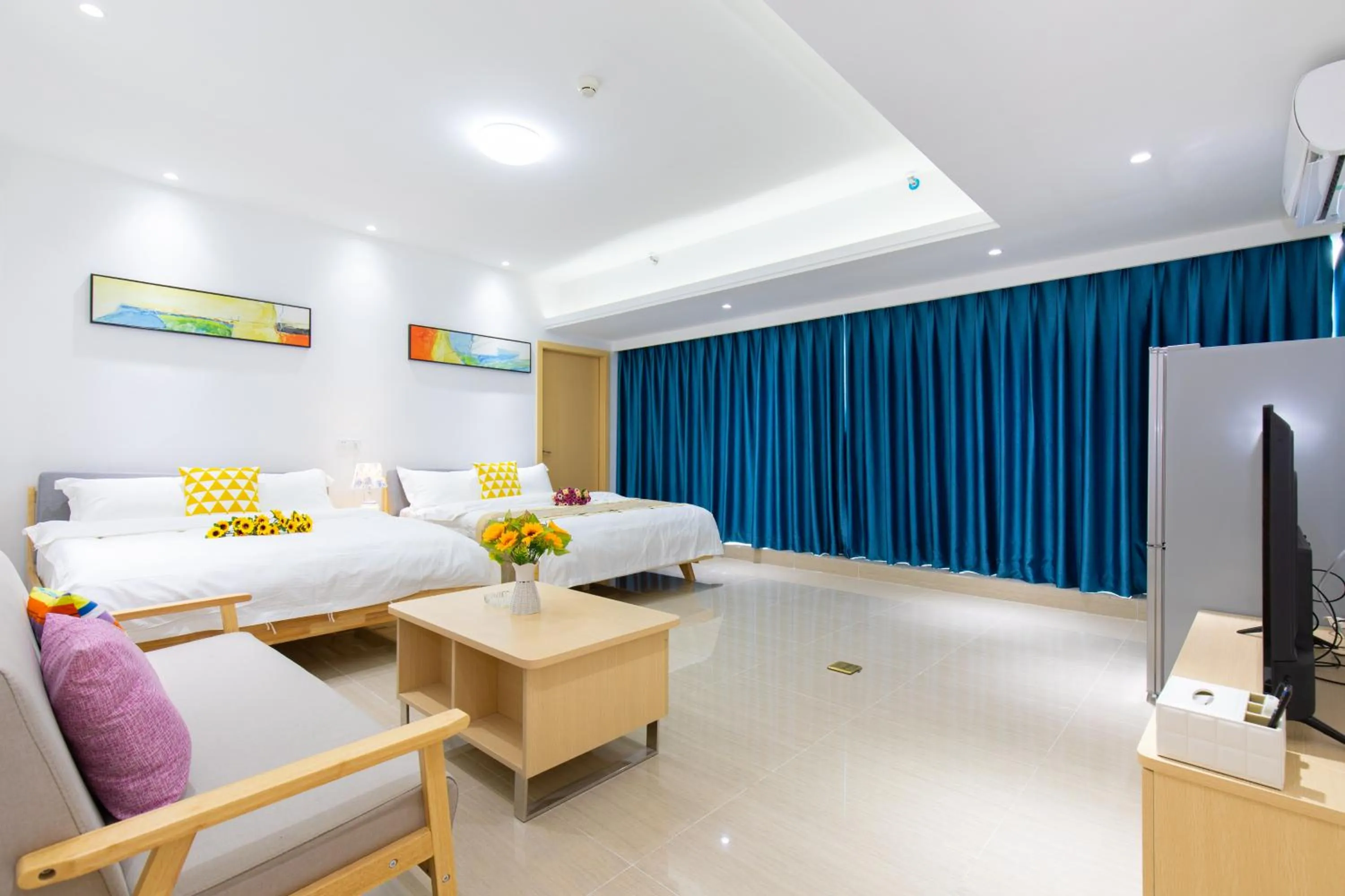 Bed in Foshan Laide Apartment