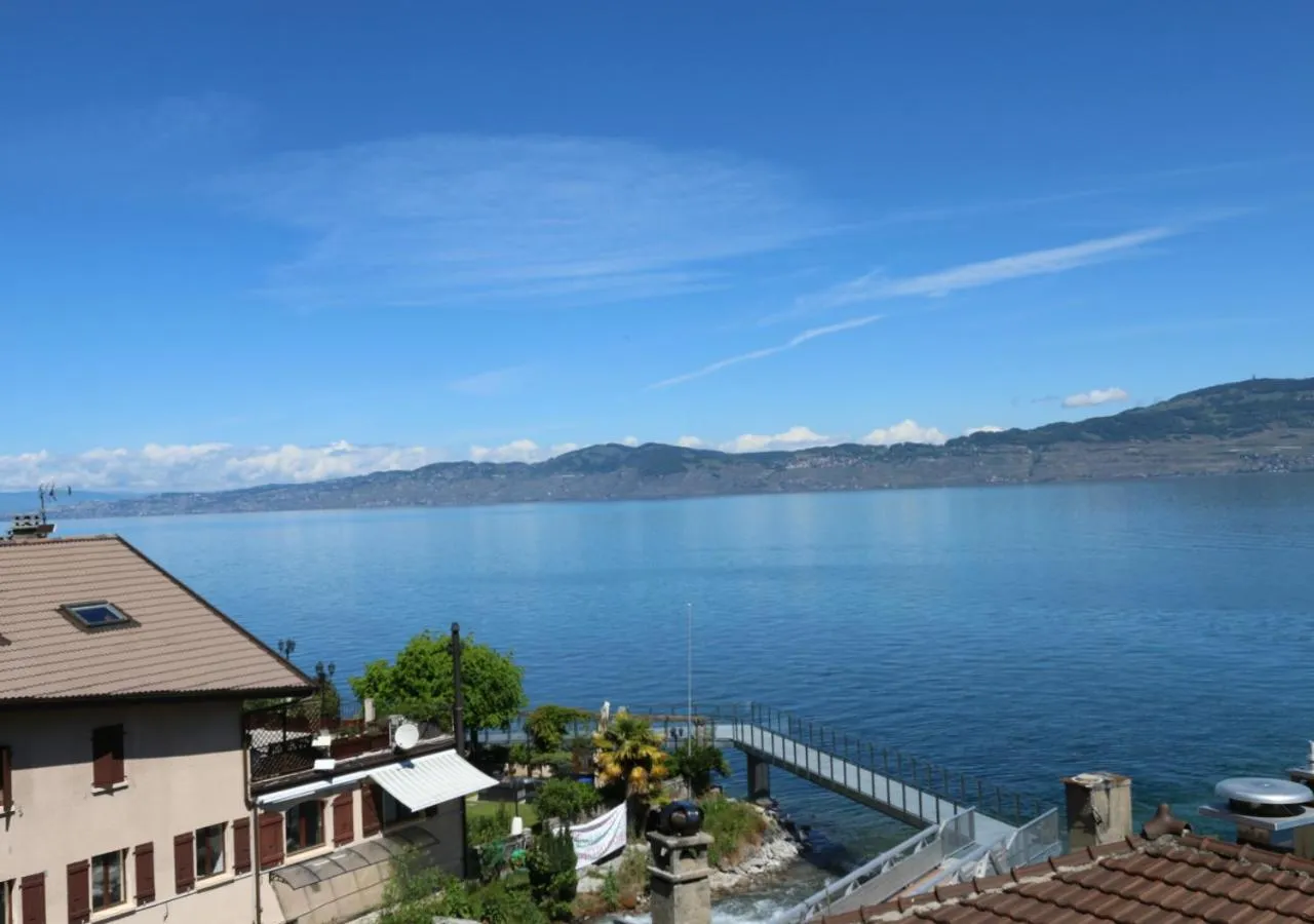 Lake view in Hotel Le Rivage