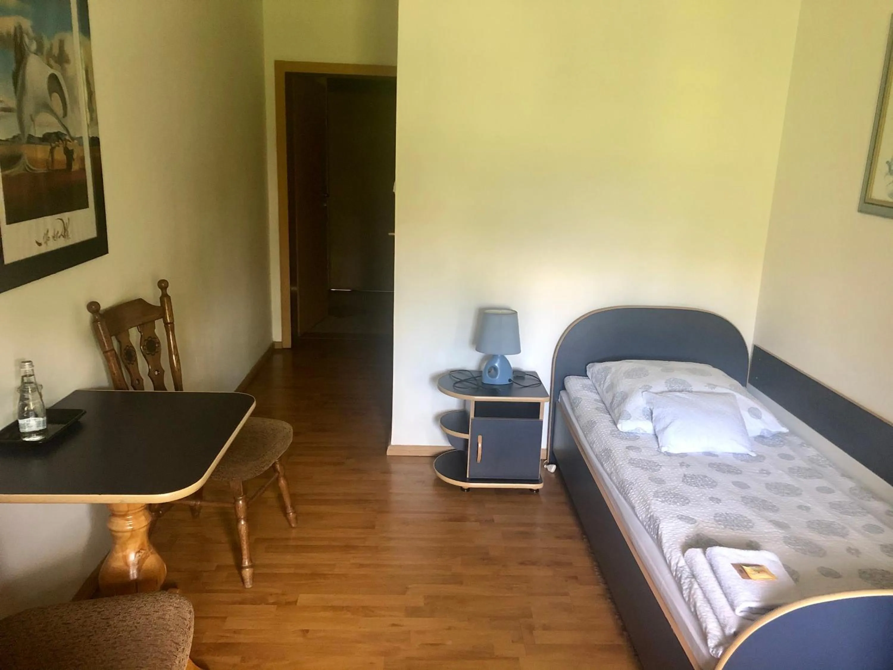 Bed in Hotel Zameczek