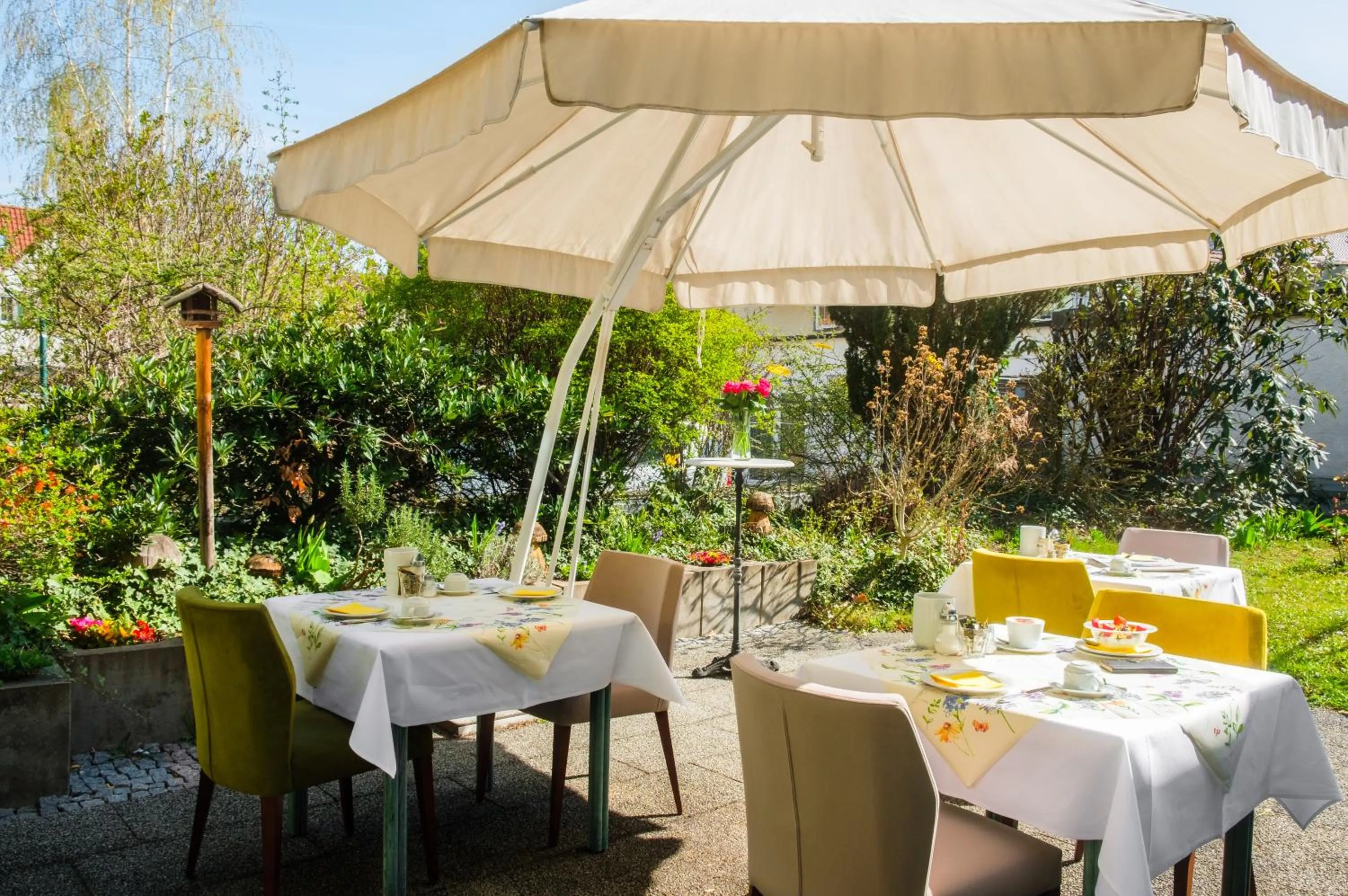 Patio in Hetzel Hotel Stuttgart