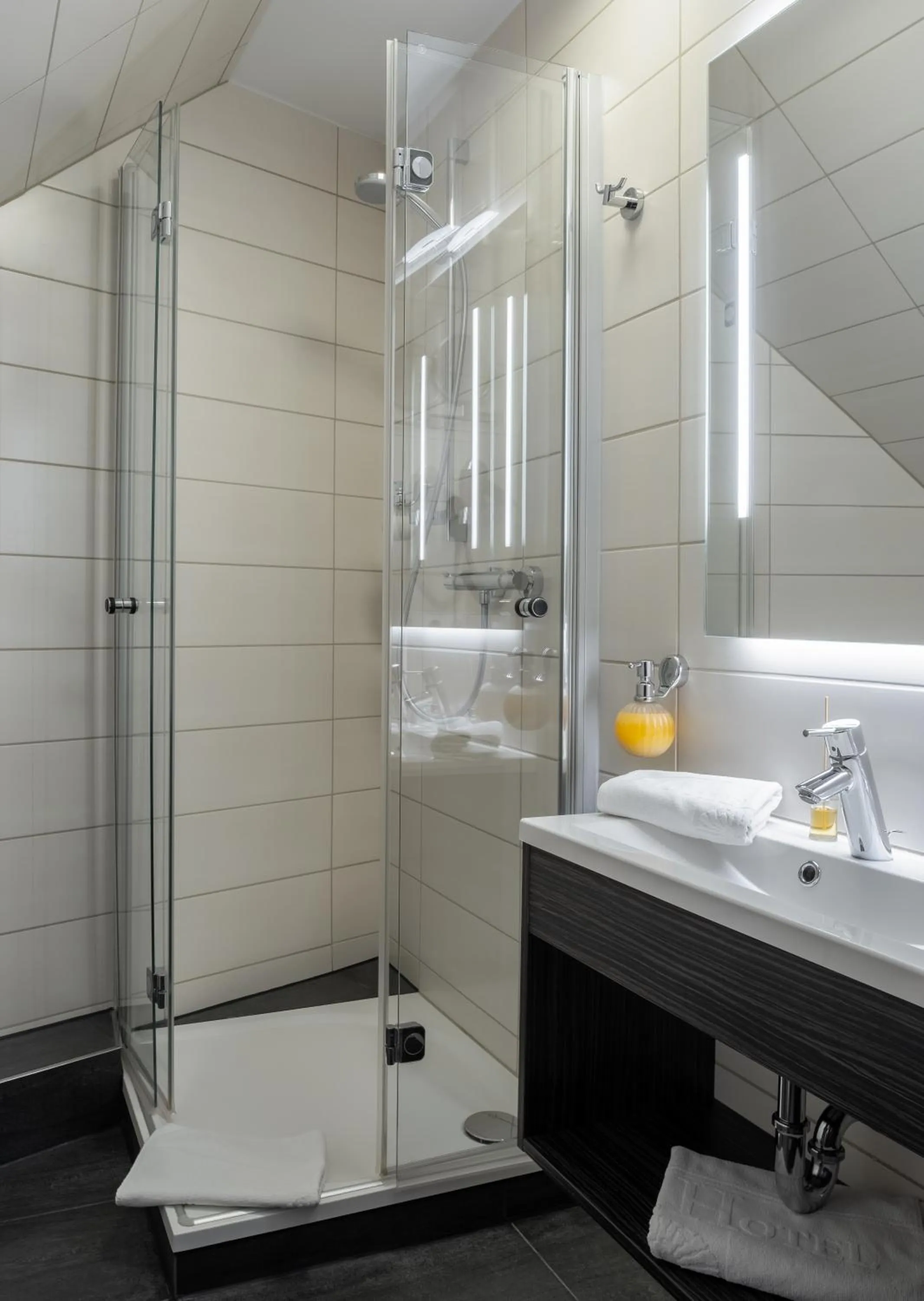 Shower in Hetzel Hotel Stuttgart