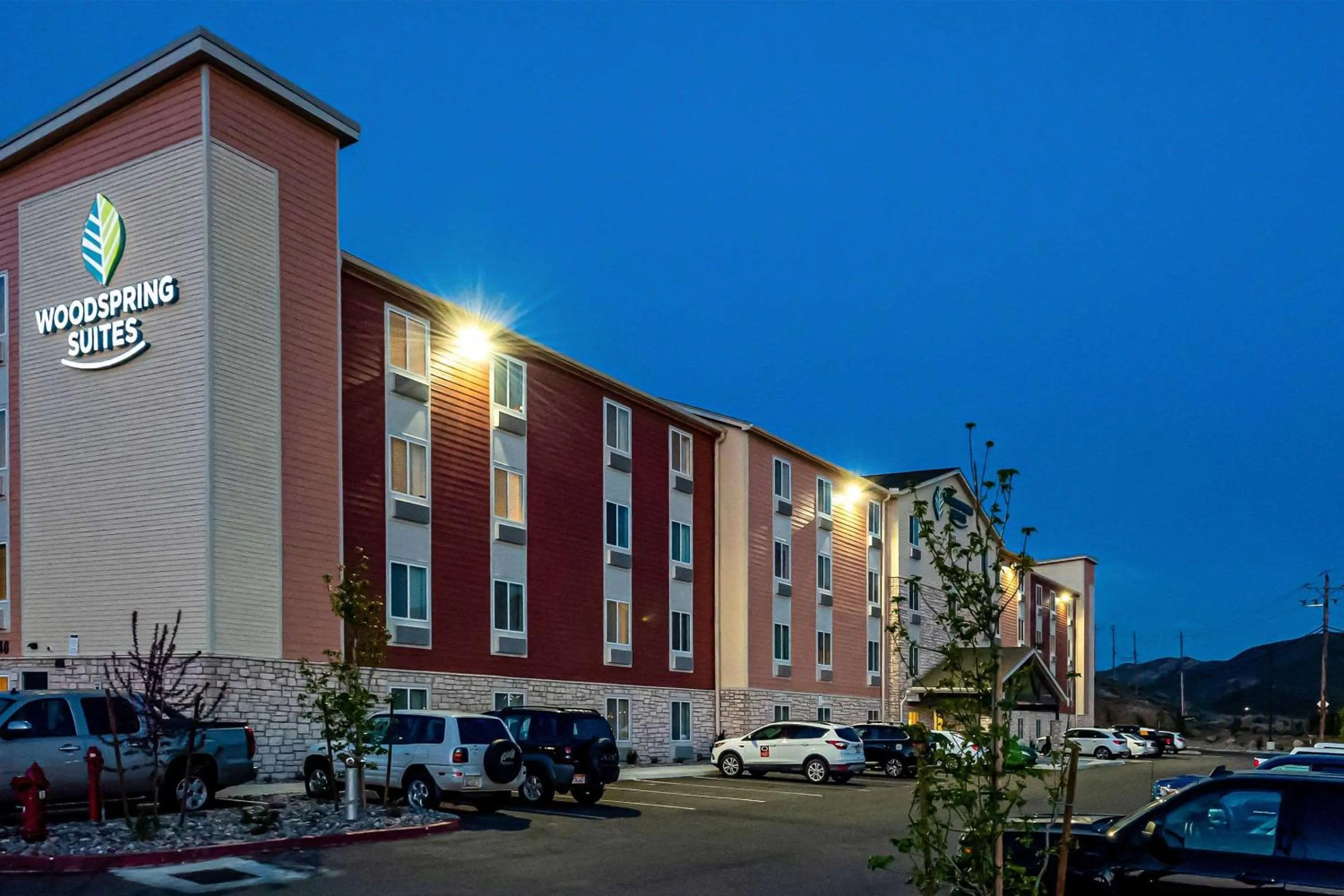 Property building in WoodSpring Suites Reno Sparks
