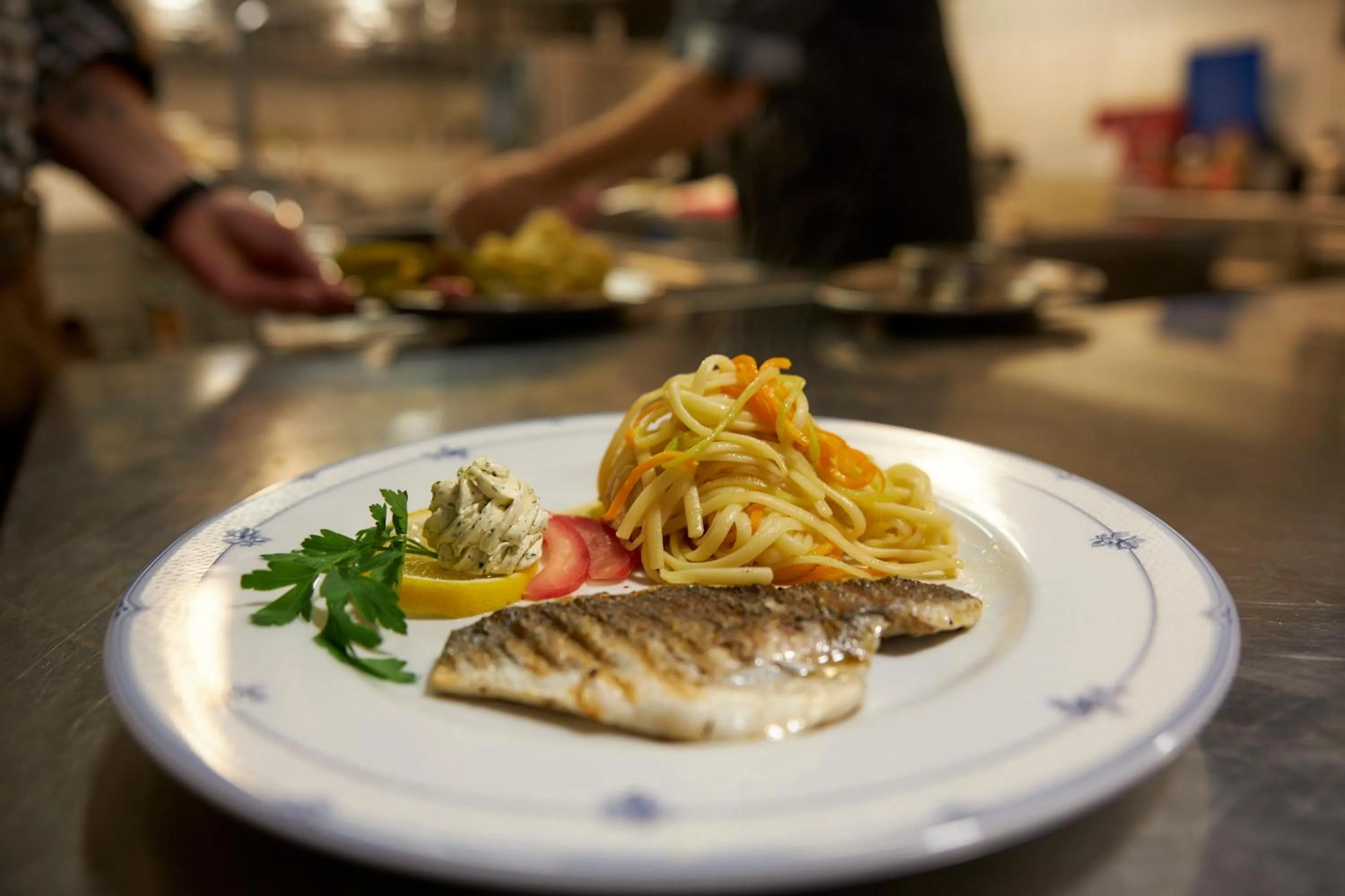 Food close-up in Flair Hotel Landgasthof Roger