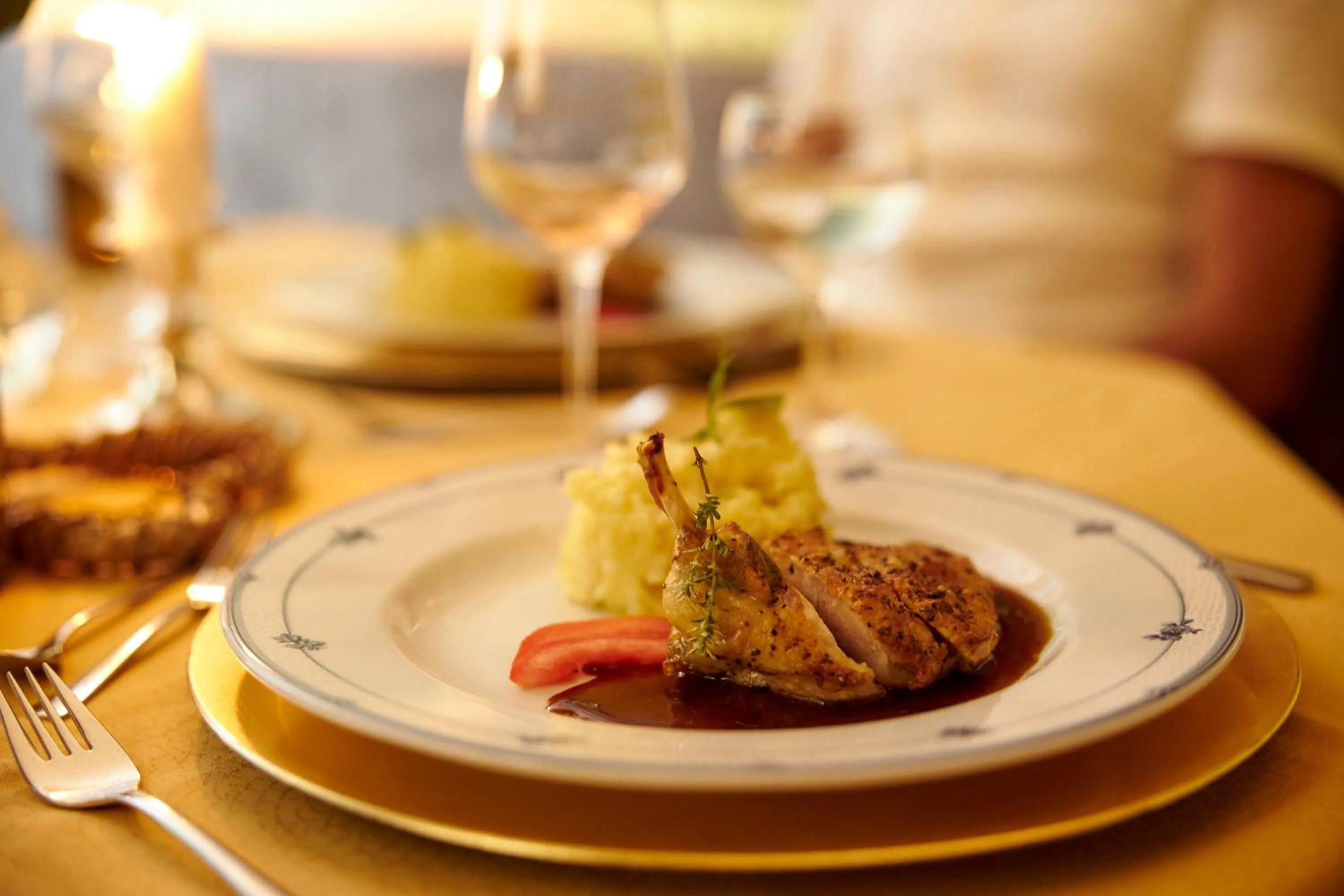 Food close-up in Flair Hotel Landgasthof Roger