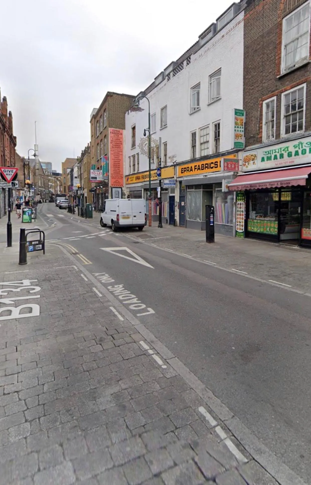 Bathroom in Brick lane stay