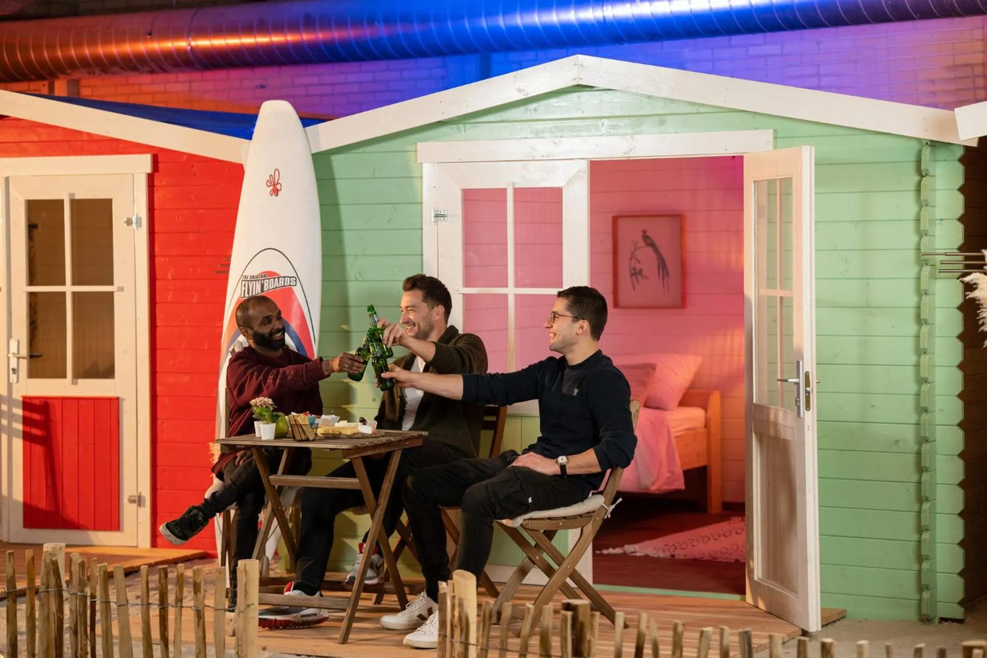 People in Outside Inn