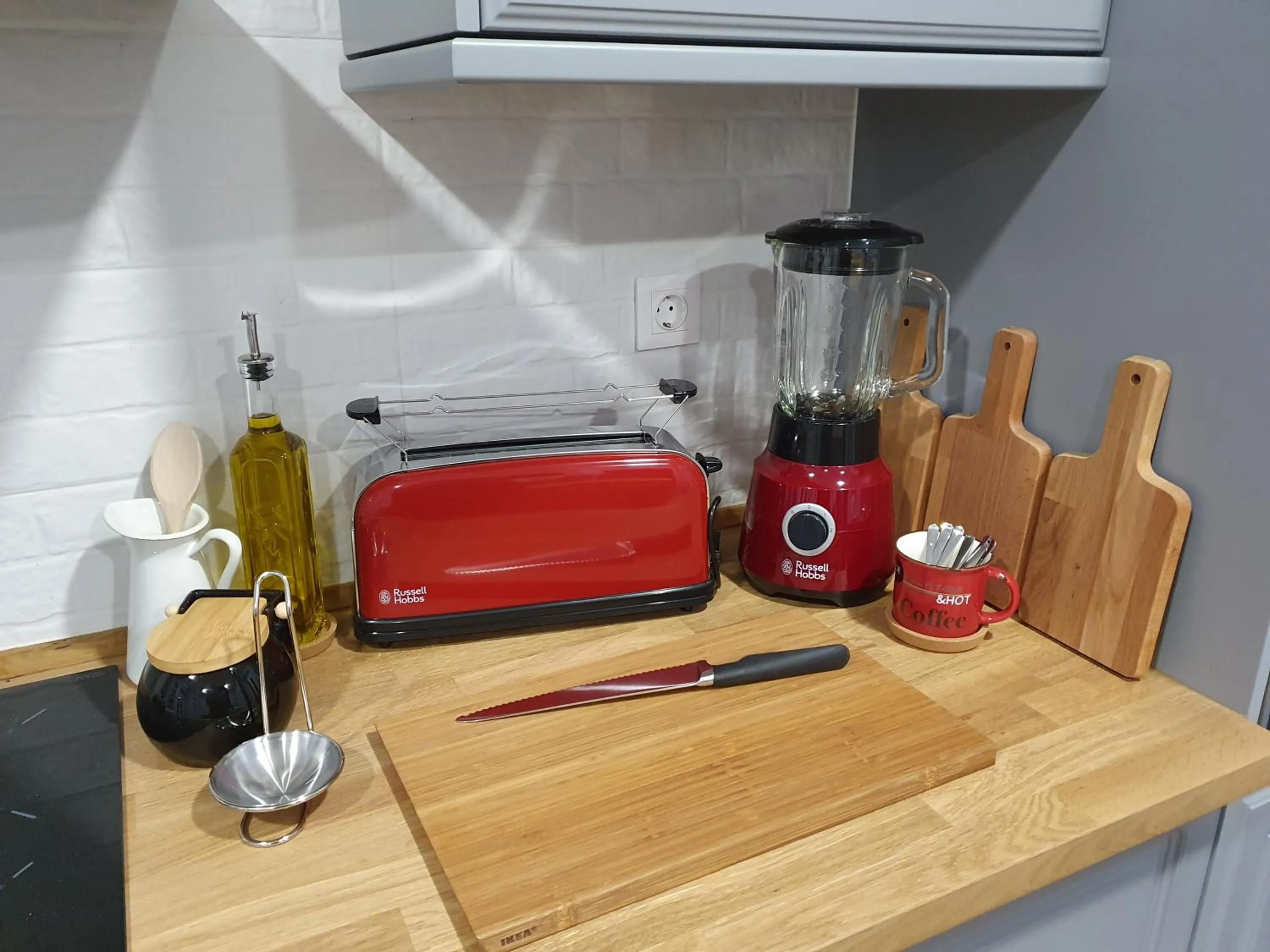 Communal kitchen in Inn Faro - Casa Amarela - Guest House