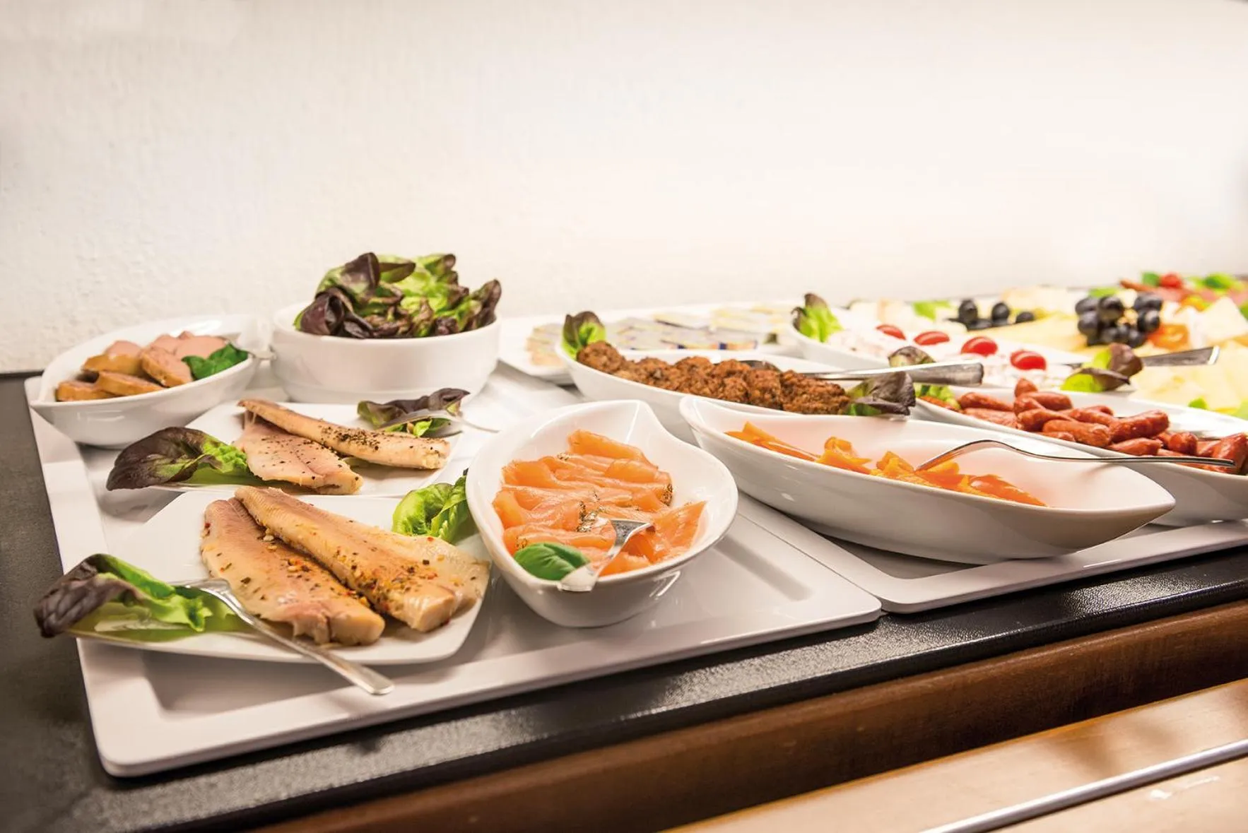 Buffet breakfast in Hotel Altes Brauhaus garni