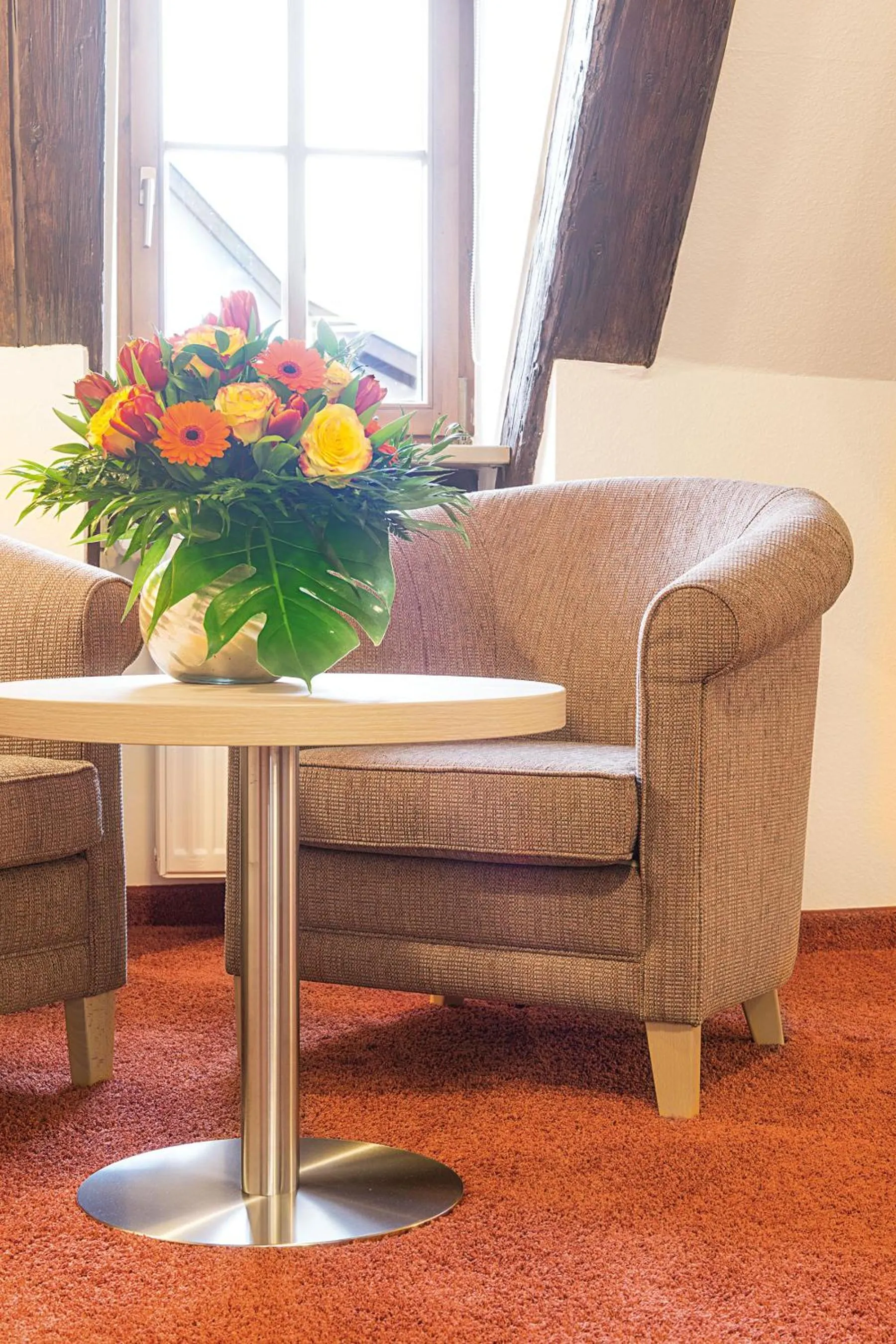Seating area in Hotel Altes Brauhaus garni