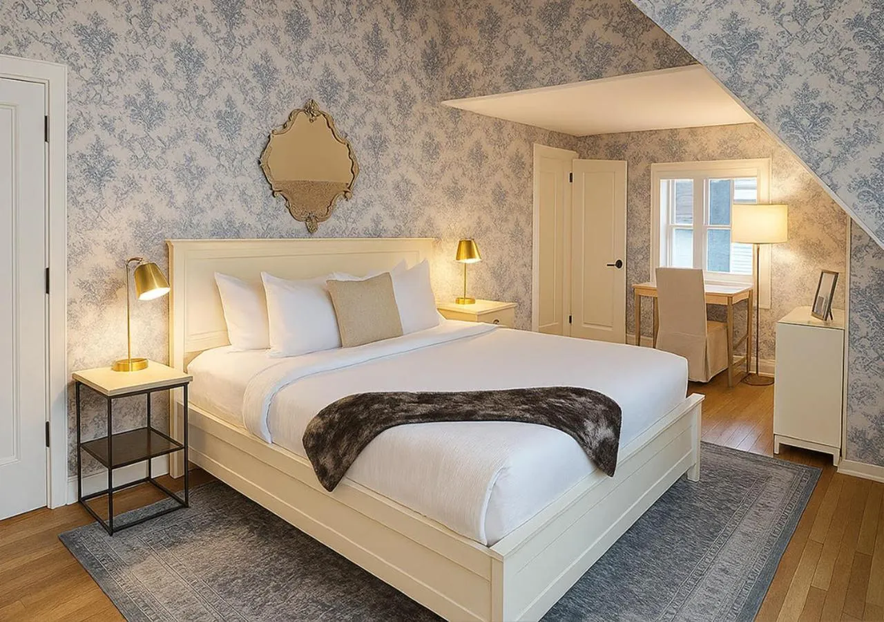 View (from property/room), Bed in Ocean House