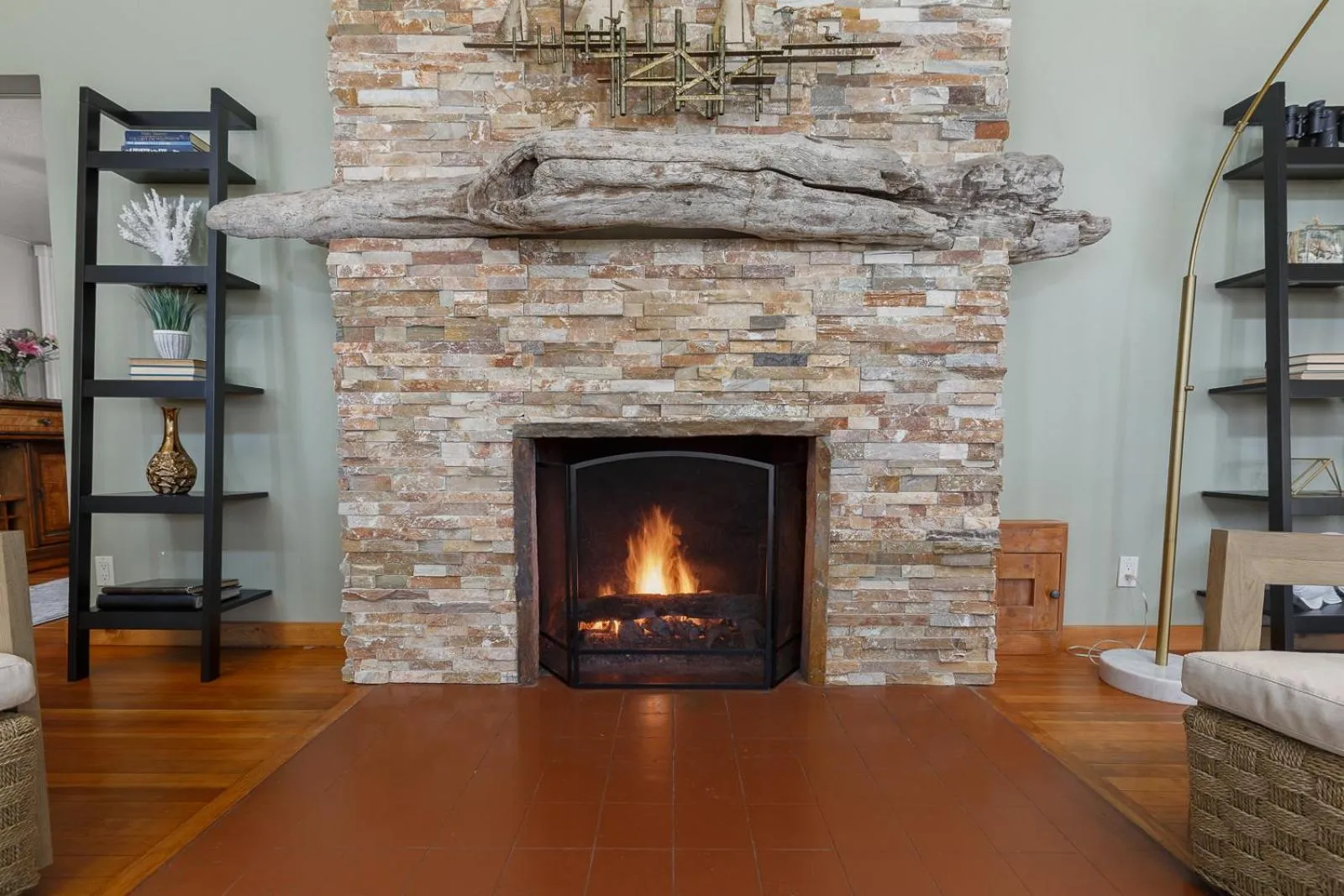 Living room in Ocean House