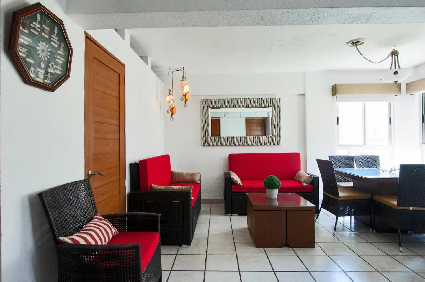 Living room in Marina Suites by Andiani Travel