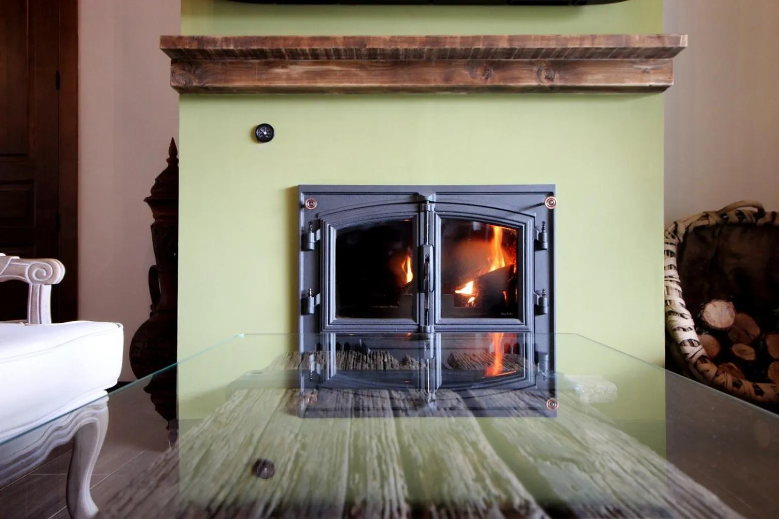 Communal lounge/ TV room in Hotel Rural San Giles