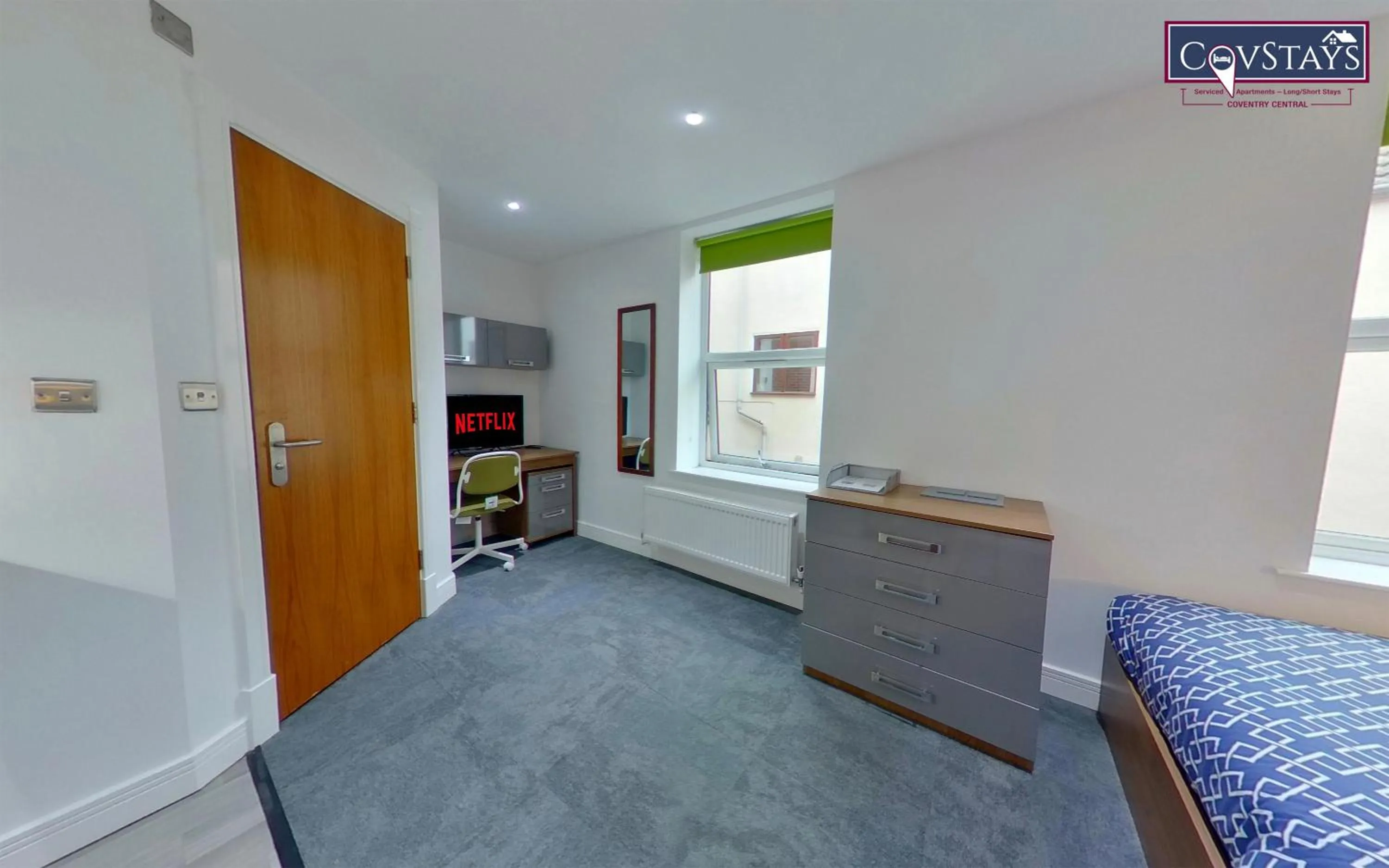 Victoria House - Deluxe Studios in Coventry City Centre, free parking, by COVSTAYS