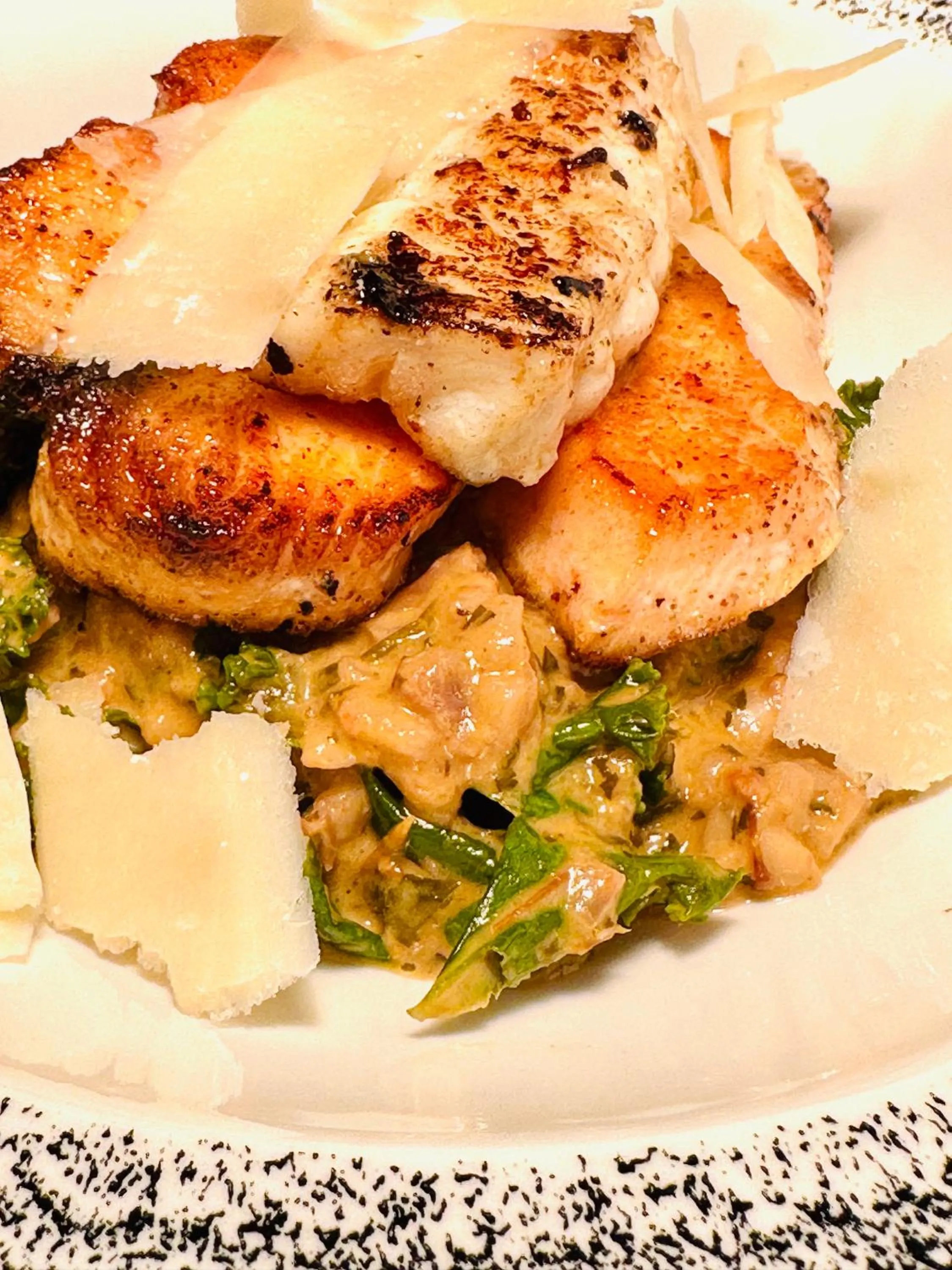 Dinner in Grianaig Guest House & Restaurant, South Uist, Outer Hebrides