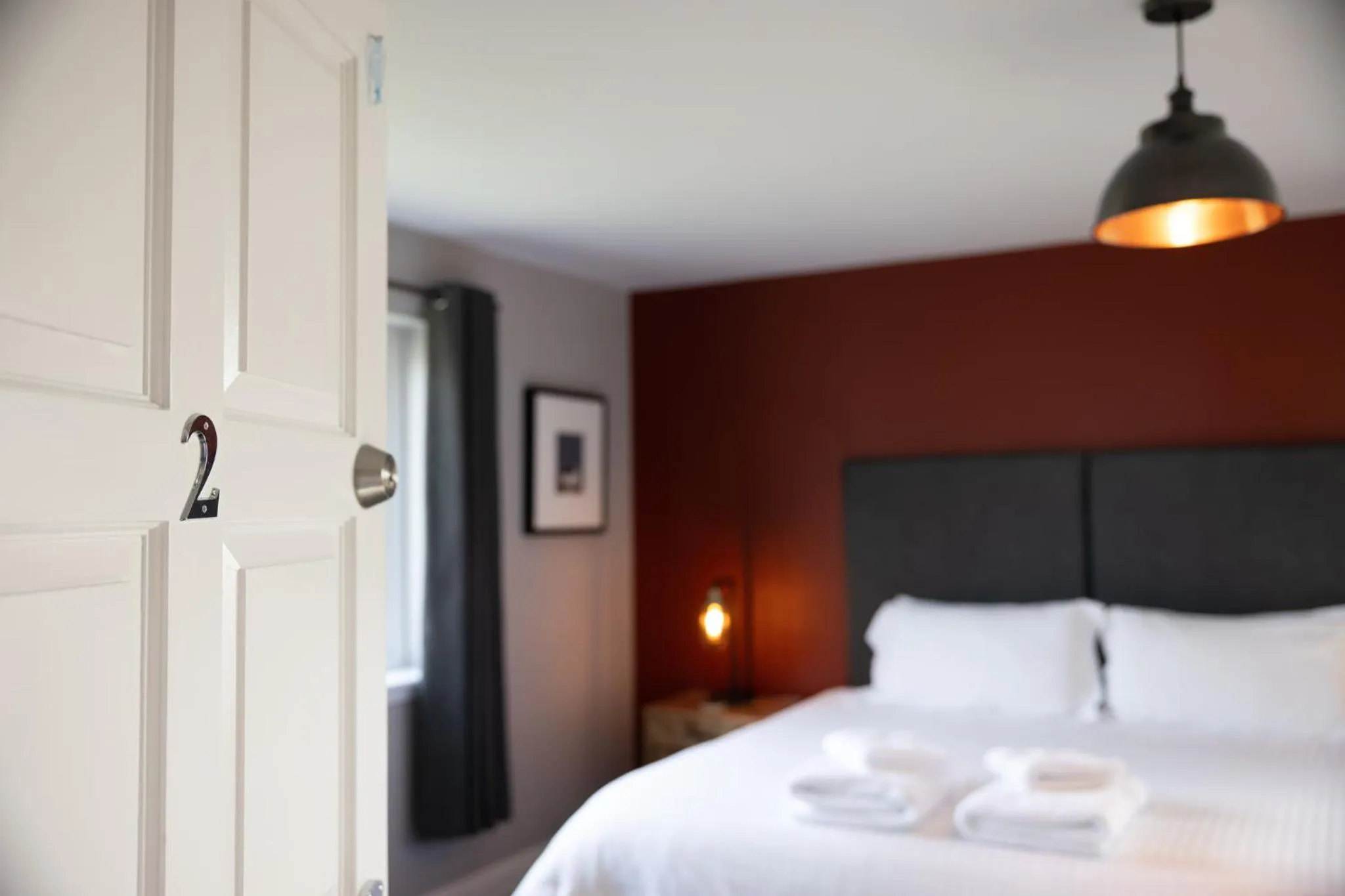 Bed in Grianaig Guest House & Restaurant, South Uist, Outer Hebrides