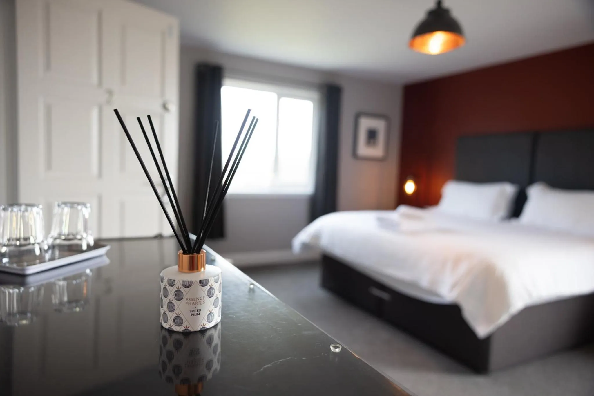 Bed in Grianaig Guest House & Restaurant, South Uist, Outer Hebrides