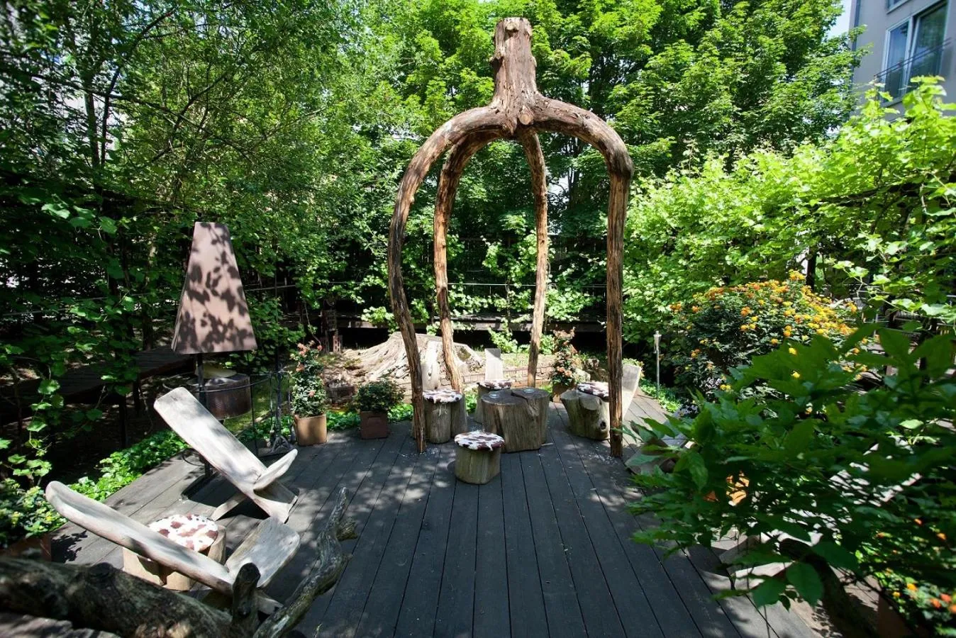 Garden in Hotel Lifestyle