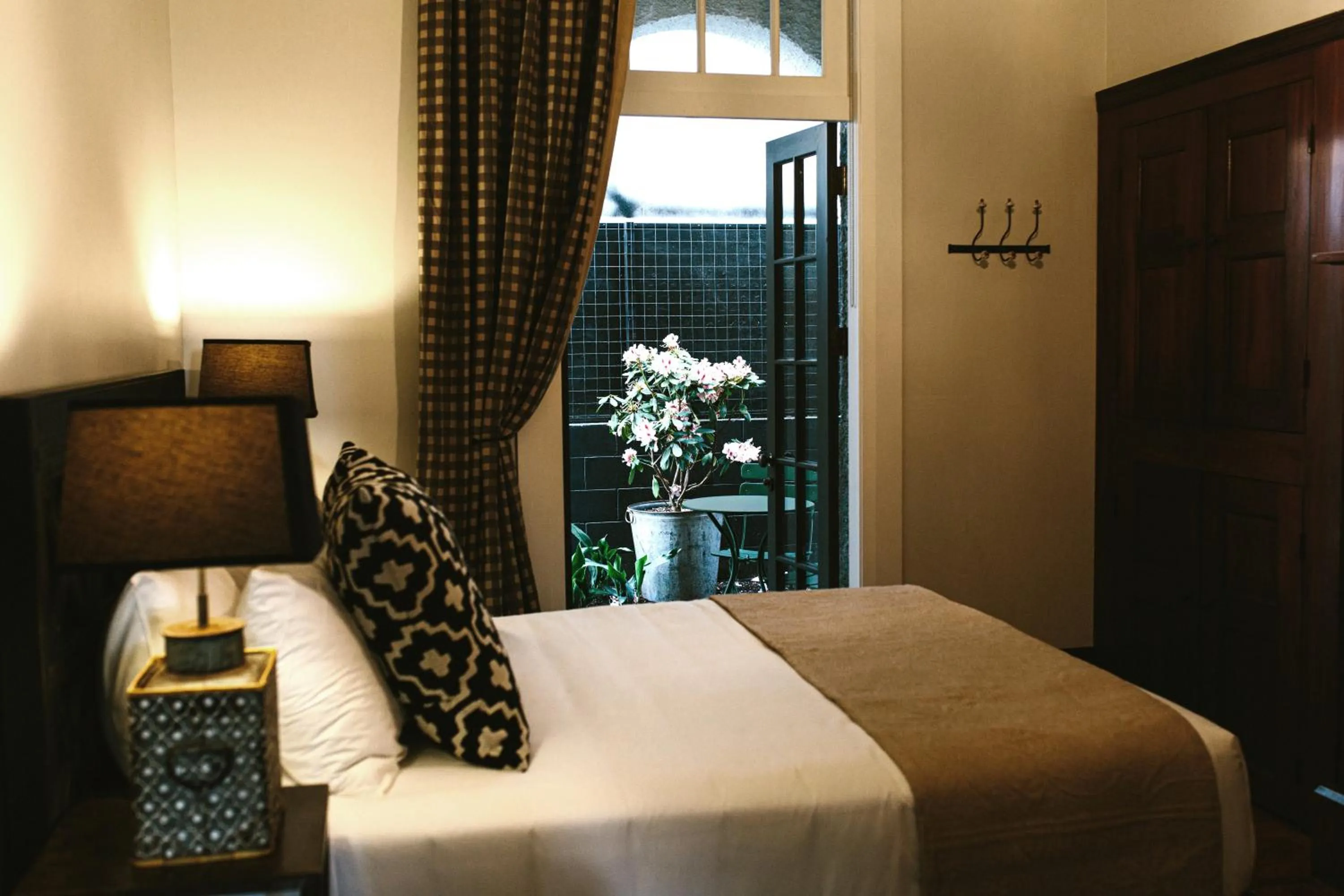 Bed in The Convent Hotel