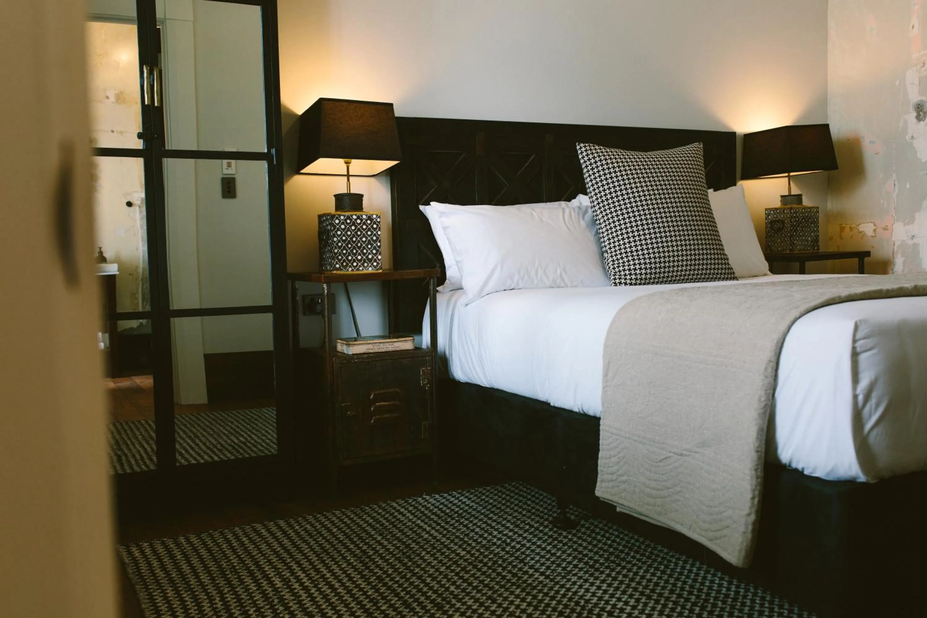 Bed in The Convent Hotel