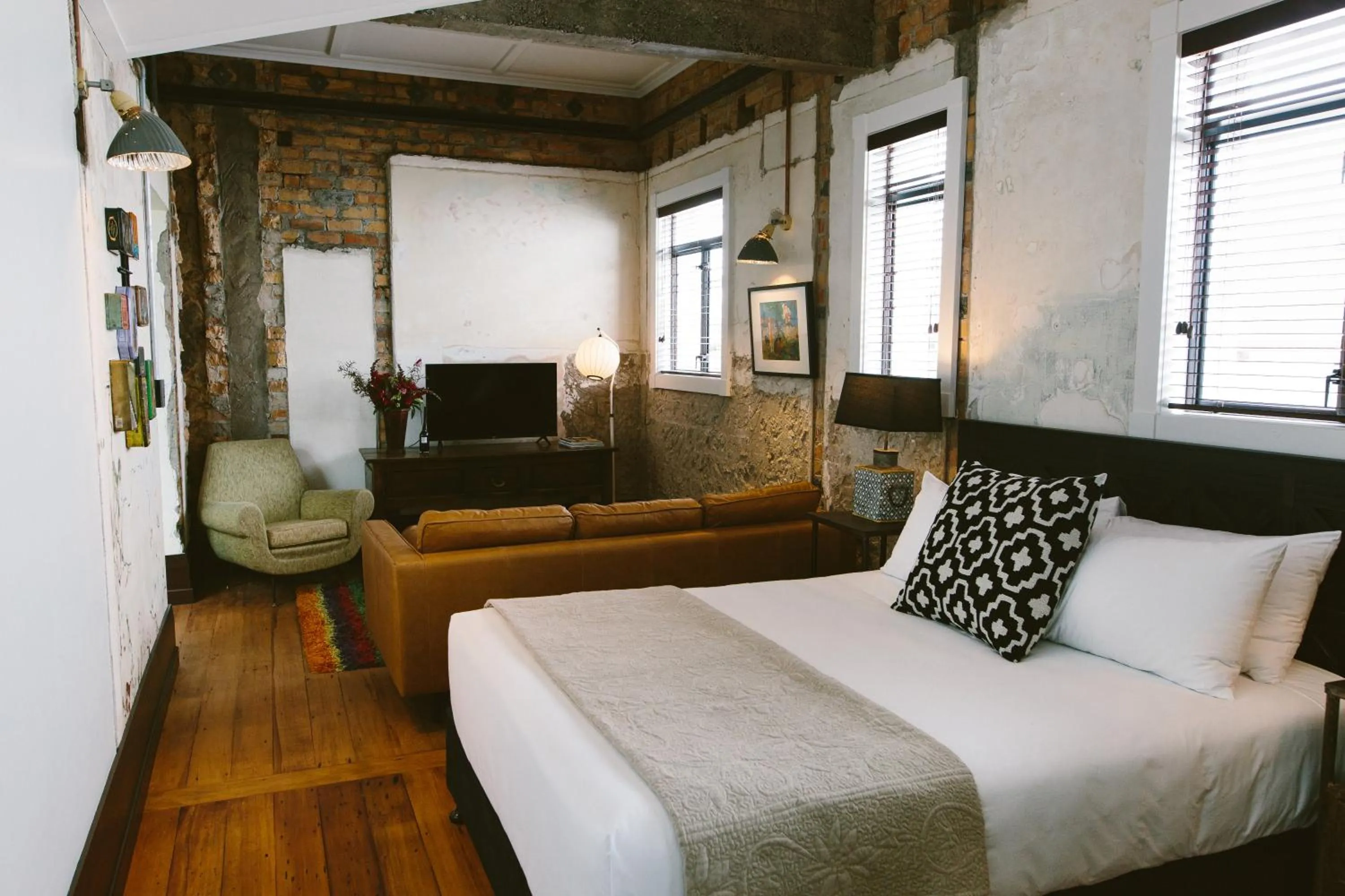 Bed in The Convent Hotel