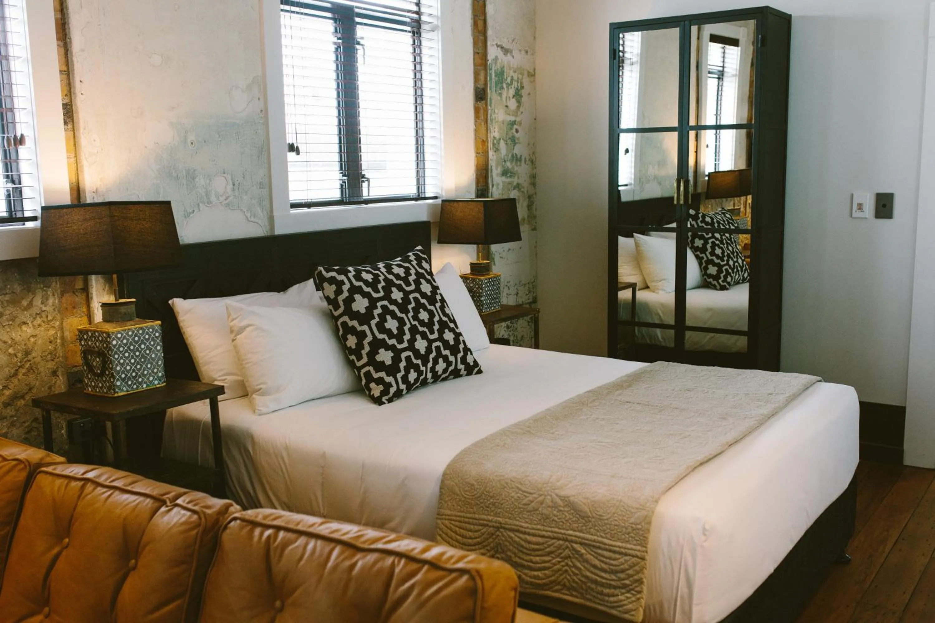 Bed in The Convent Hotel