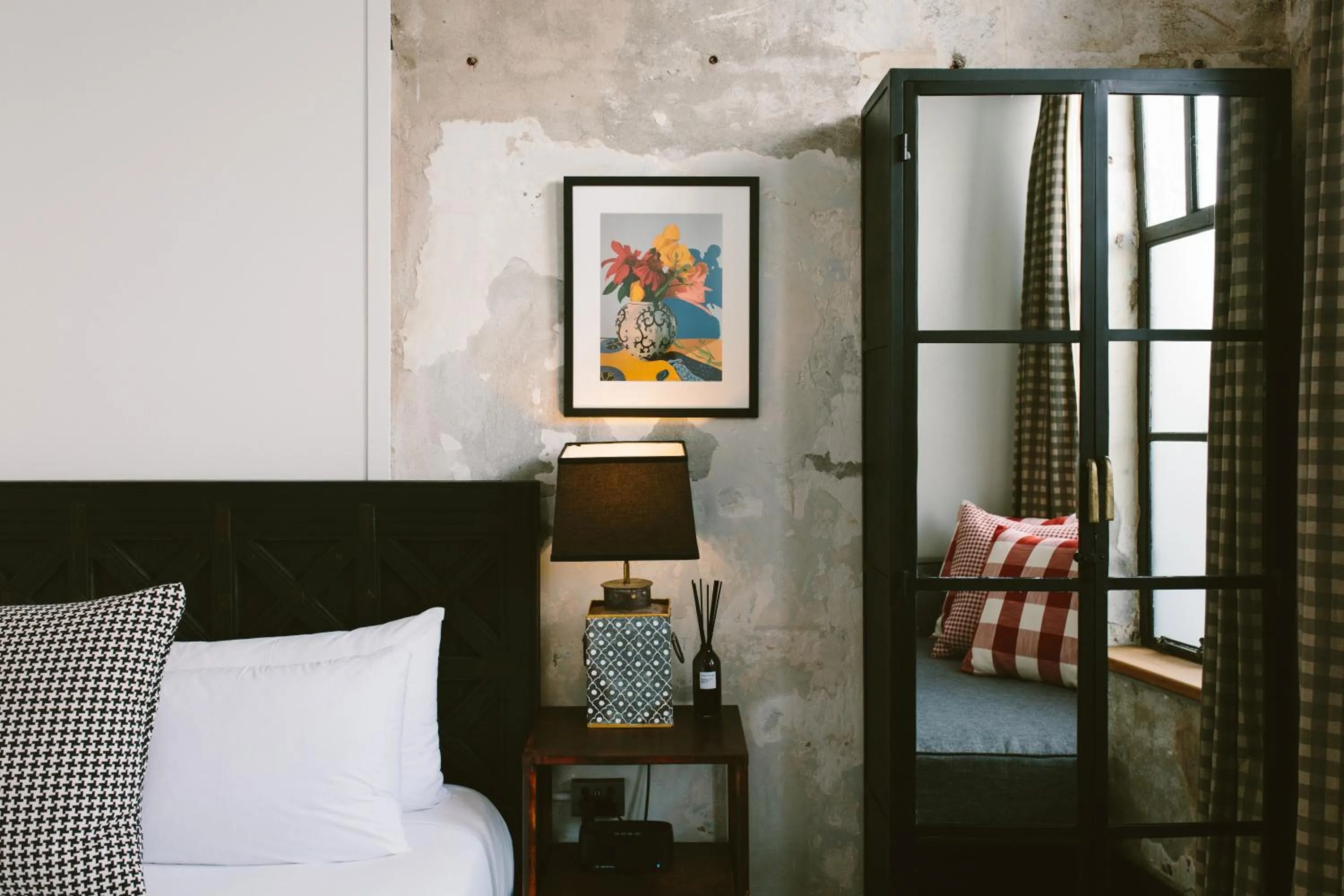 Bed in The Convent Hotel