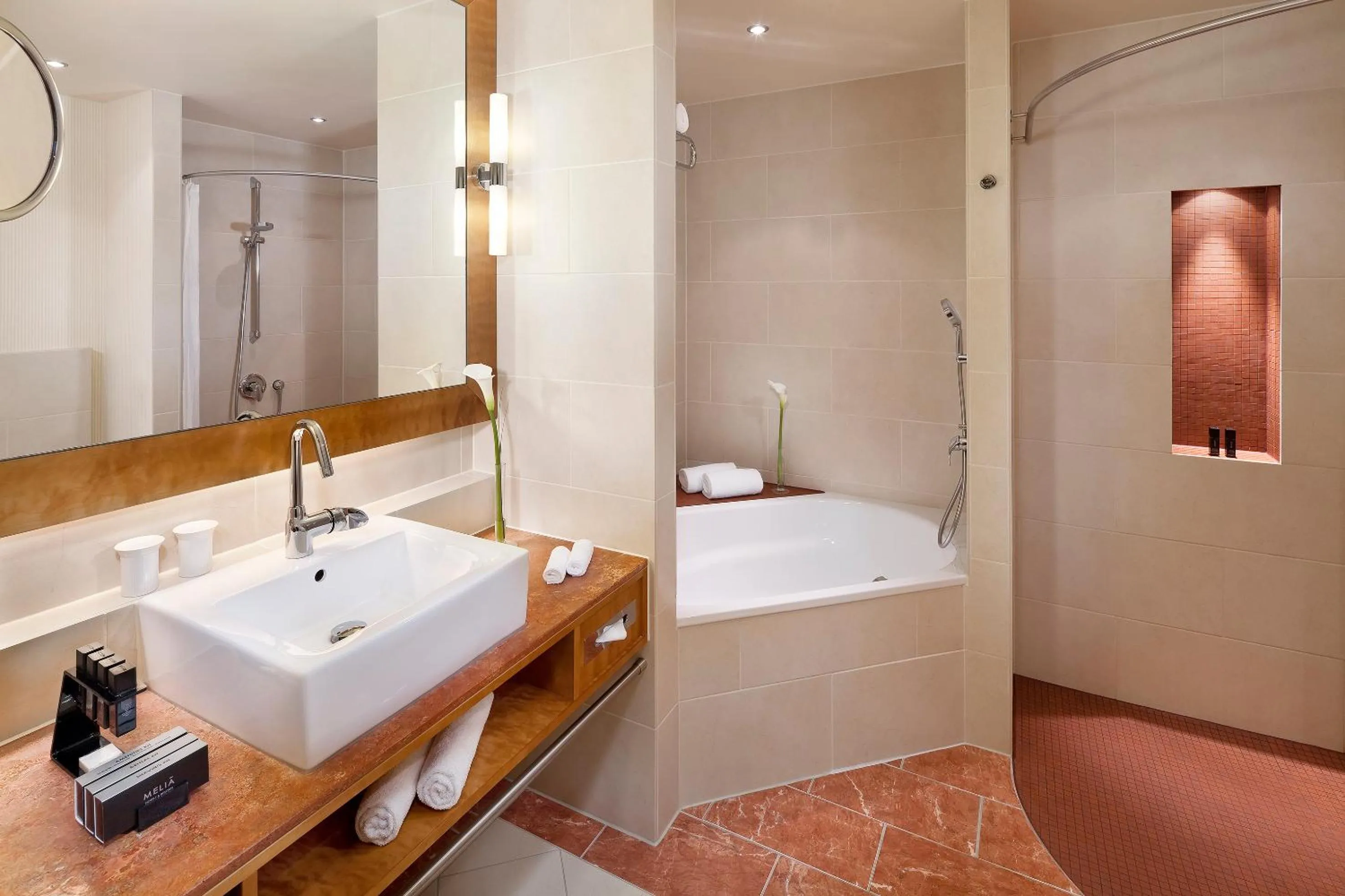 Shower in Meliá Berlin