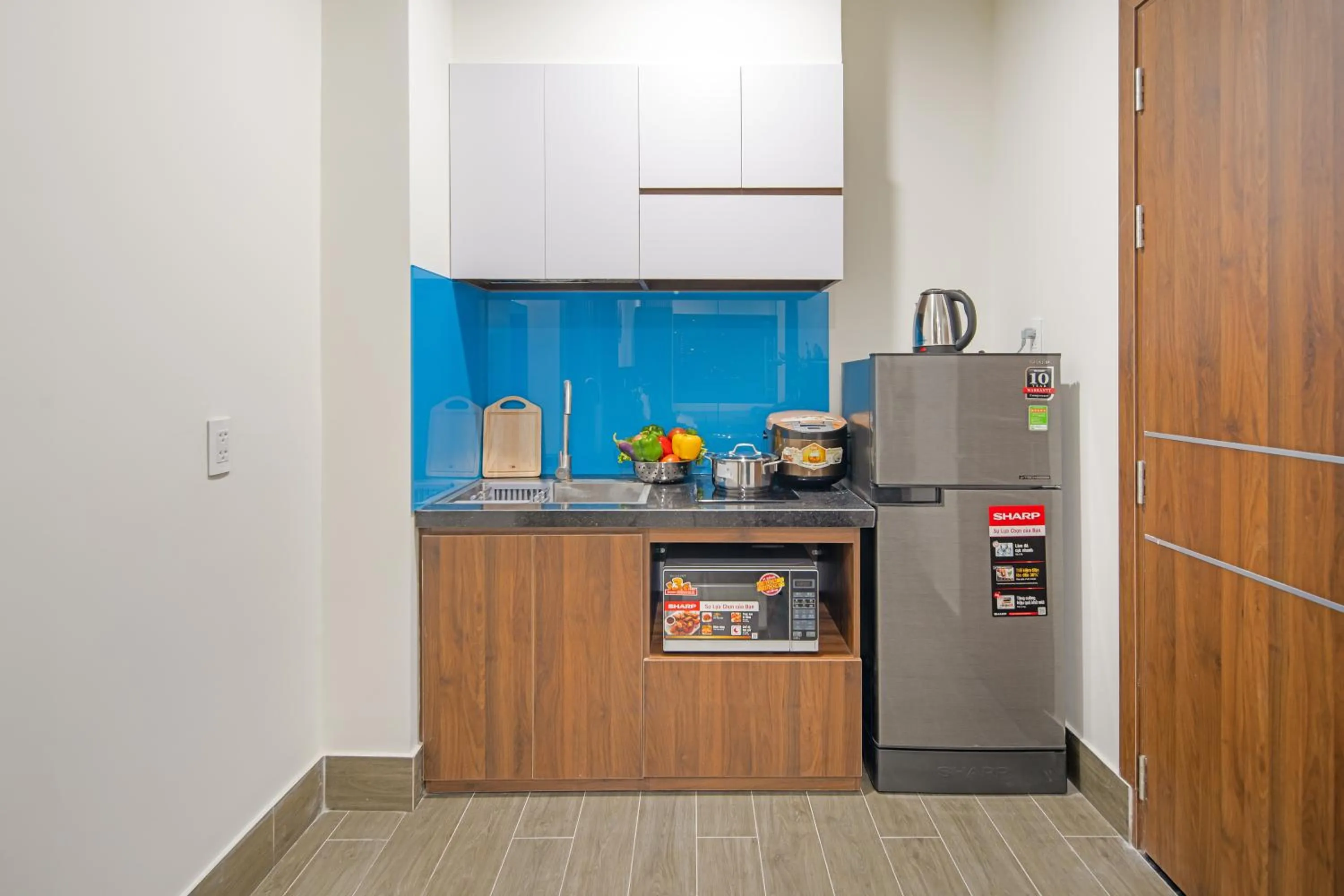 stove in TIDITEL Hotel and Apartment