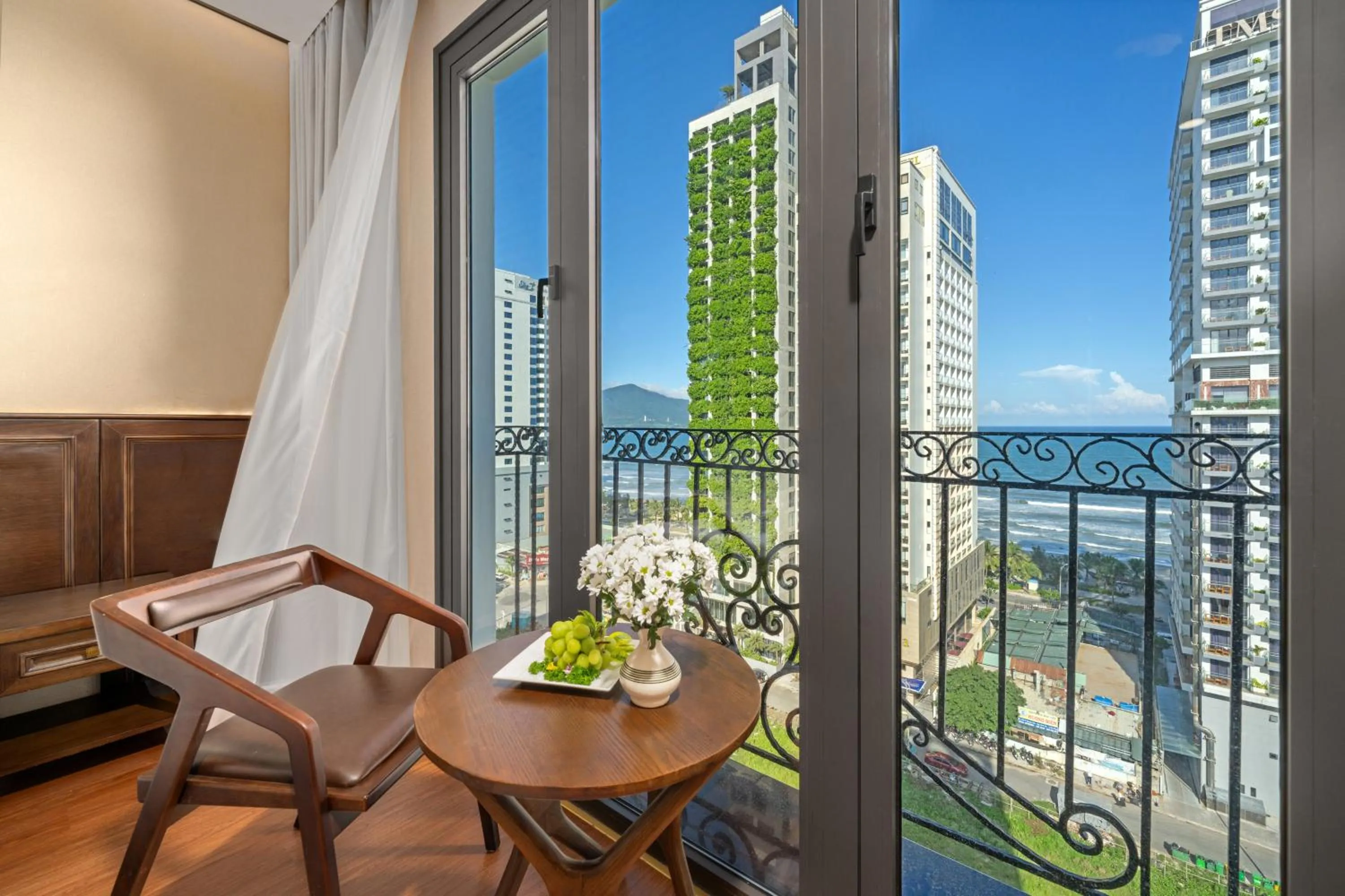 View (from property/room) in Golden Lotus Hotel Da Nang - Rooftop Bar Sea View