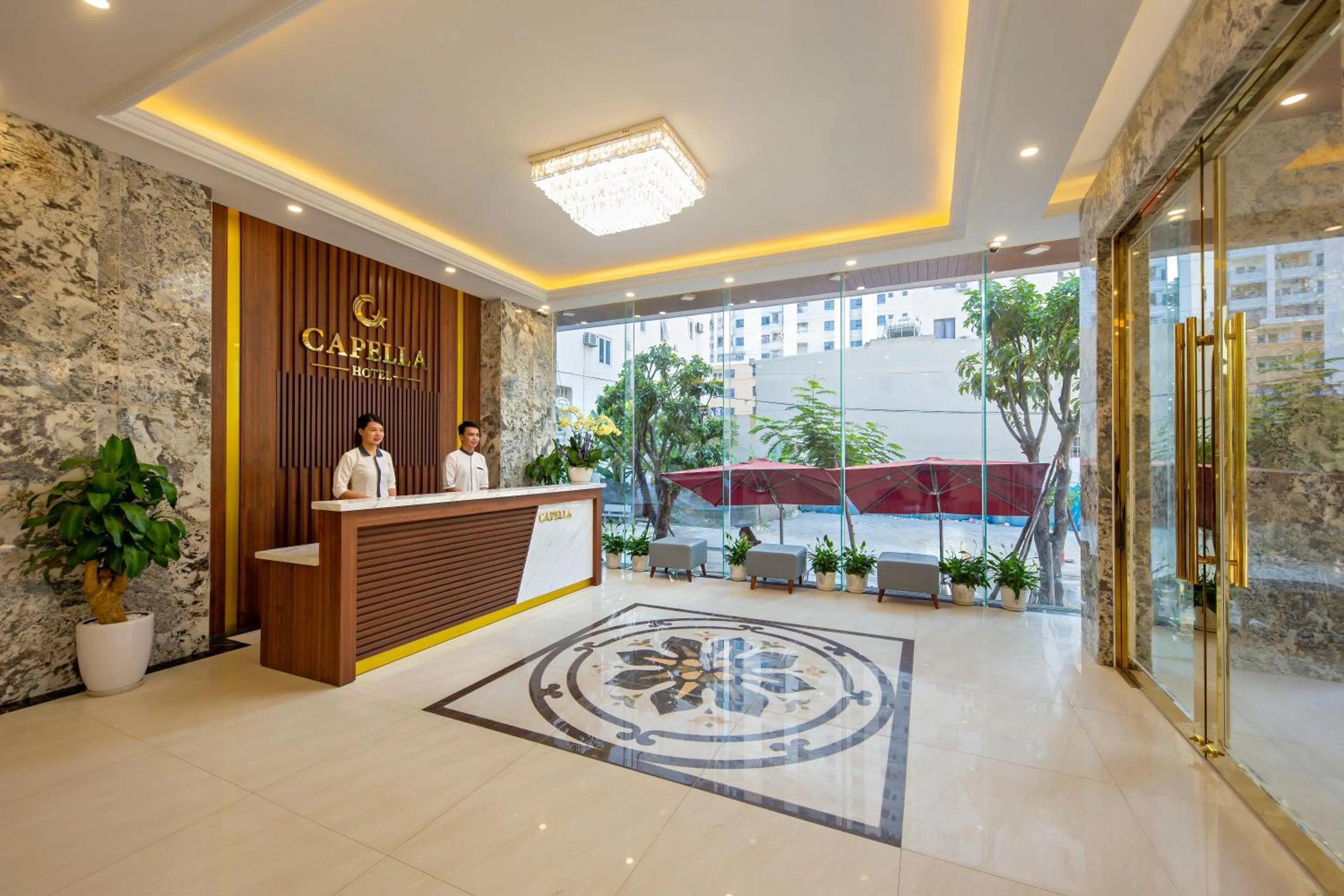 Lobby or reception in Capecia Danang Hotel and Apartment