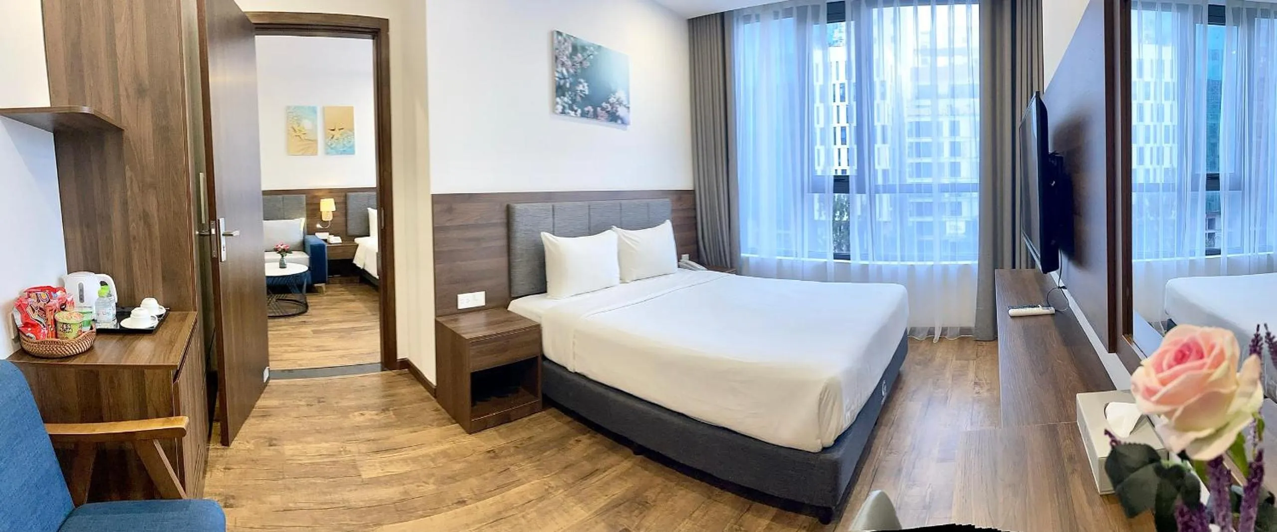 Photo of the whole room, Bed in Capecia Danang Hotel and Apartment