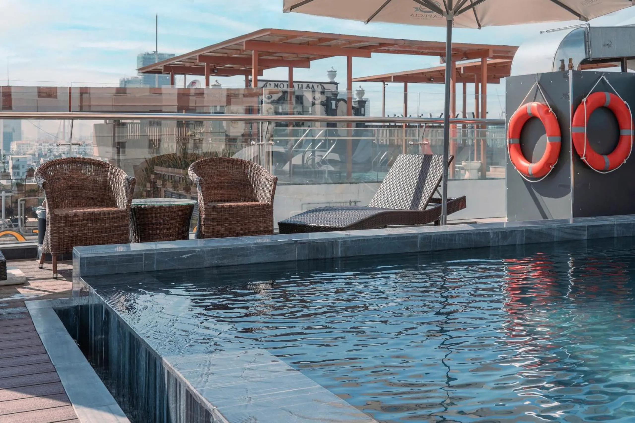 Swimming pool in Capecia Danang Hotel and Apartment