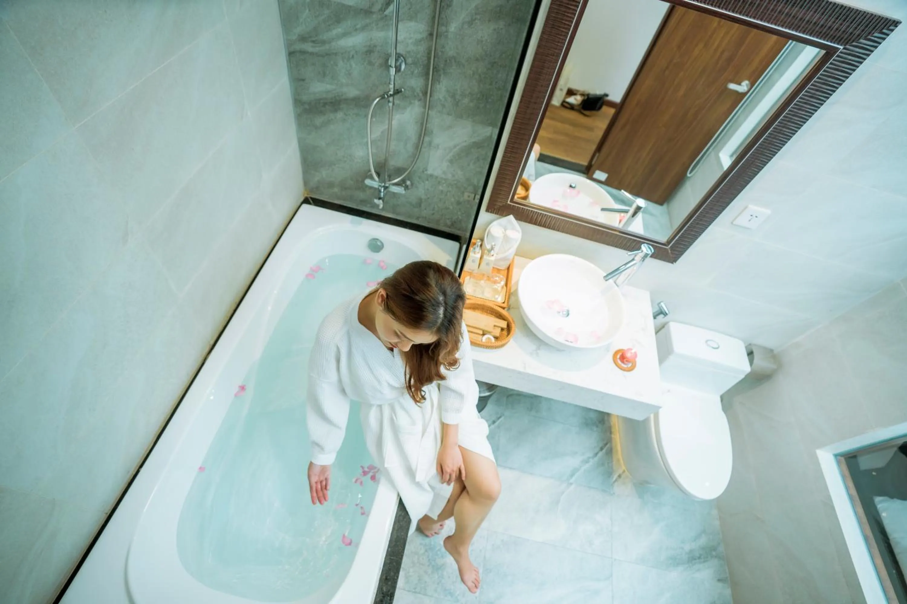 Hot Tub in Capecia Danang Hotel and Apartment