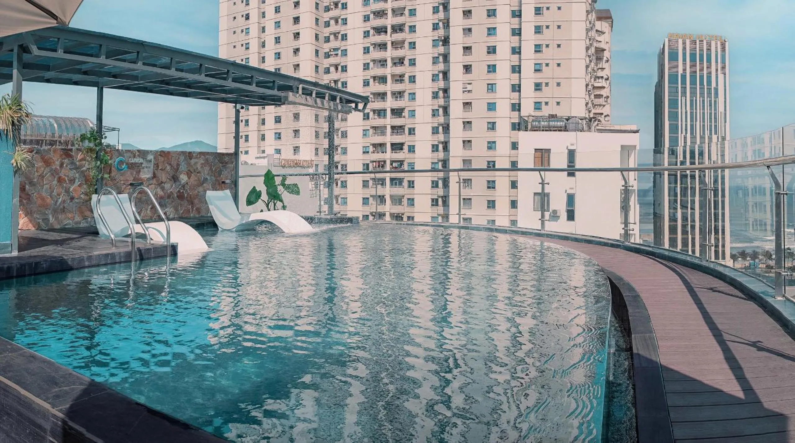 Swimming pool in Capecia Danang Hotel and Apartment