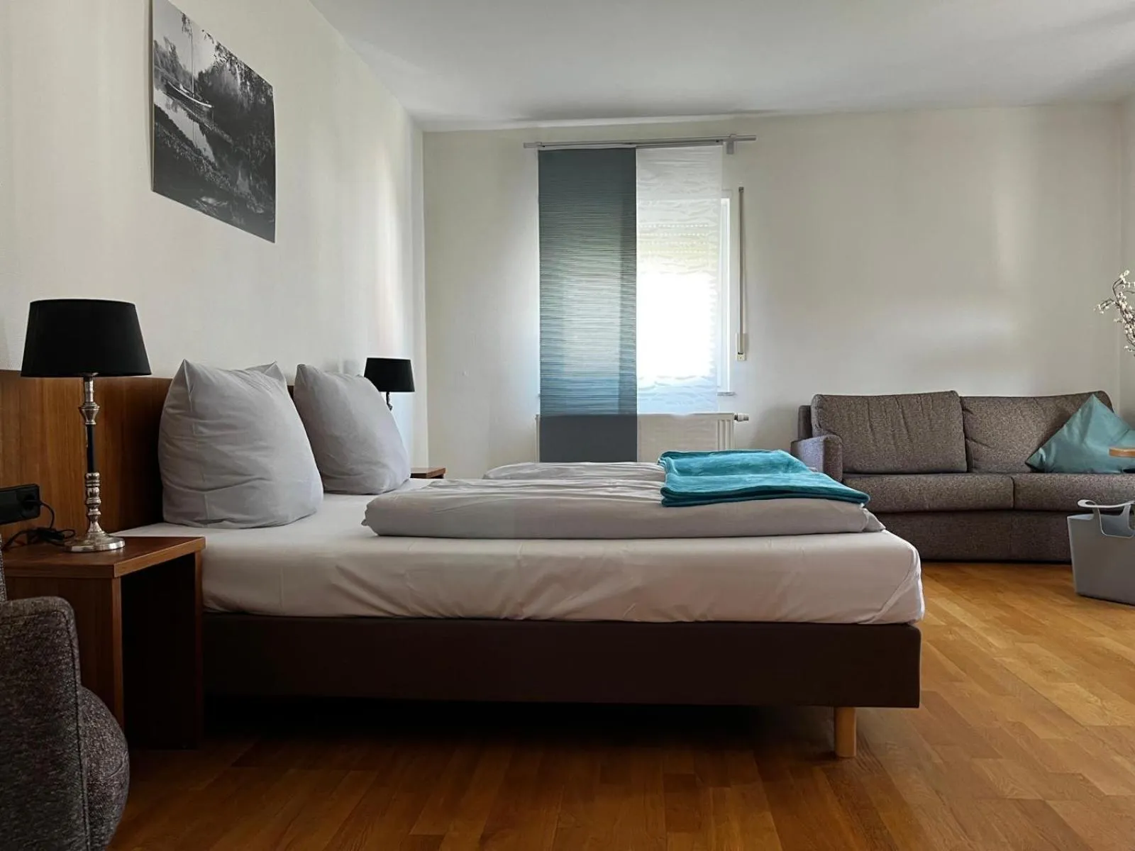 Bed in Landgasthof zur Sonne I Hotel & Restaurant