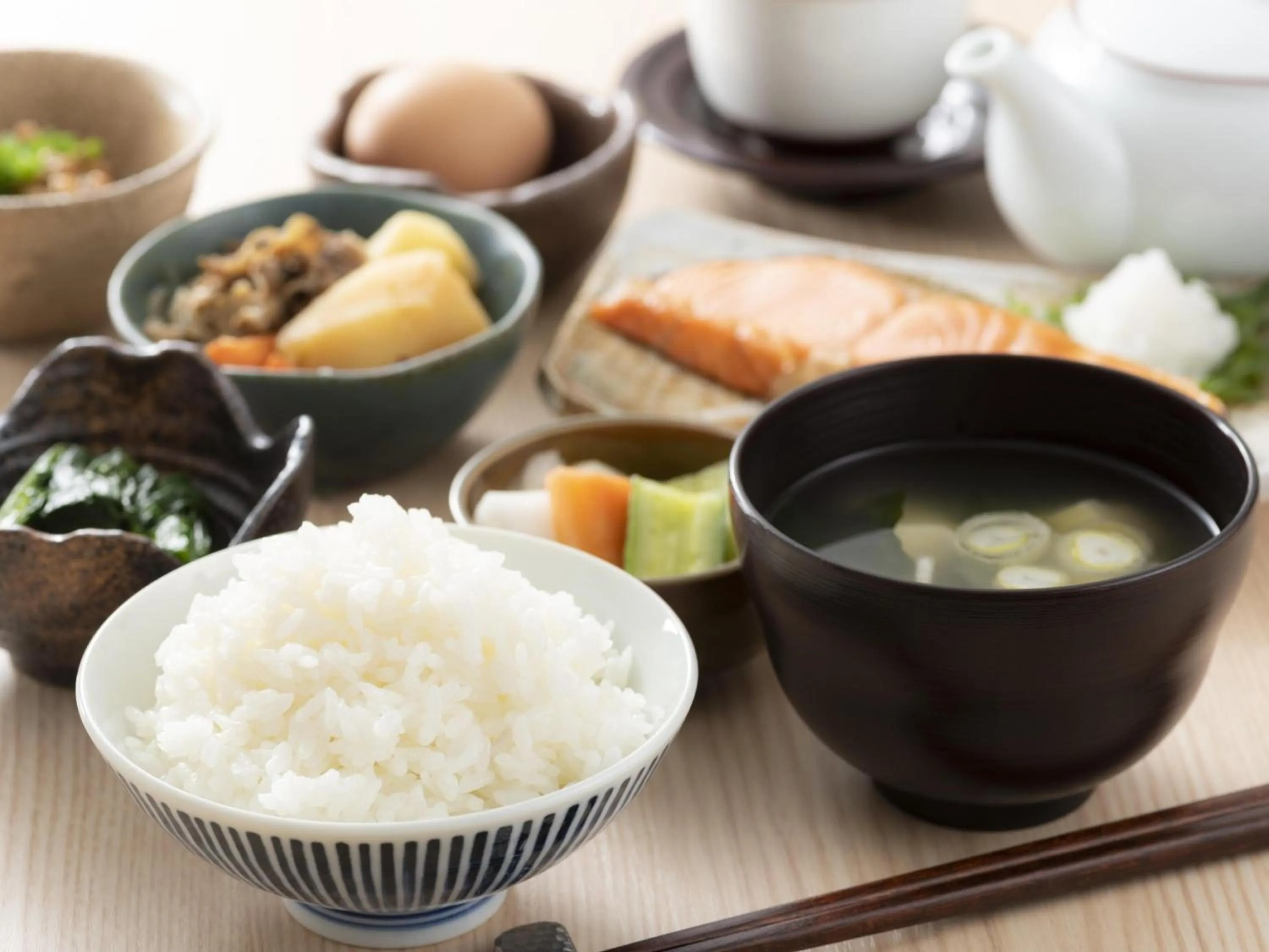 Buffet breakfast in KOKO HOTEL Hidatakayama - formaly Hotel Wing Hida Takayama