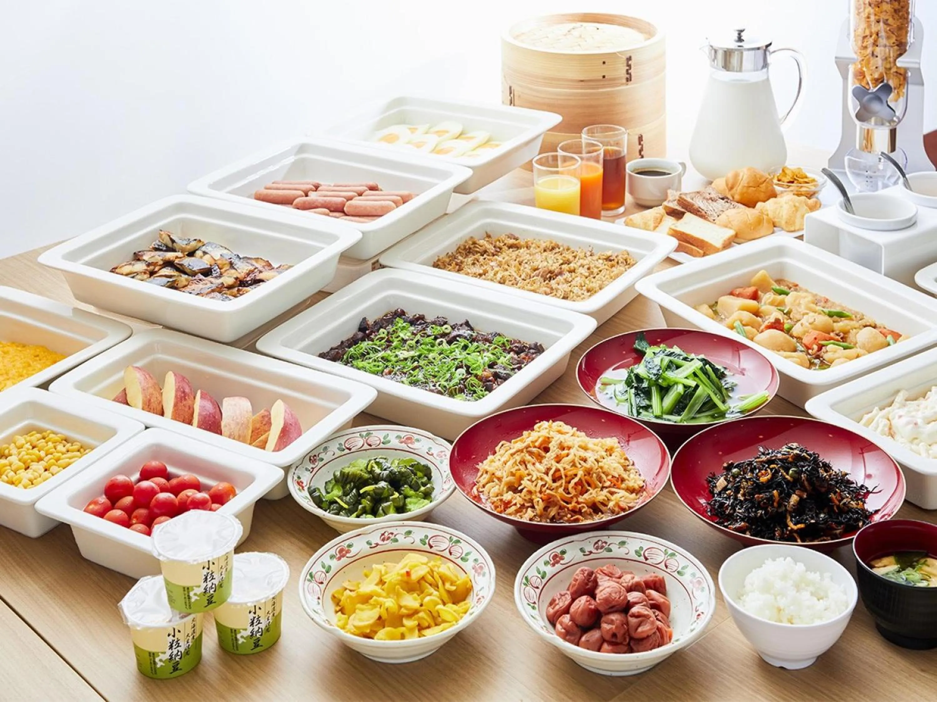 Buffet breakfast in KOKO HOTEL Hidatakayama - formaly Hotel Wing Hida Takayama