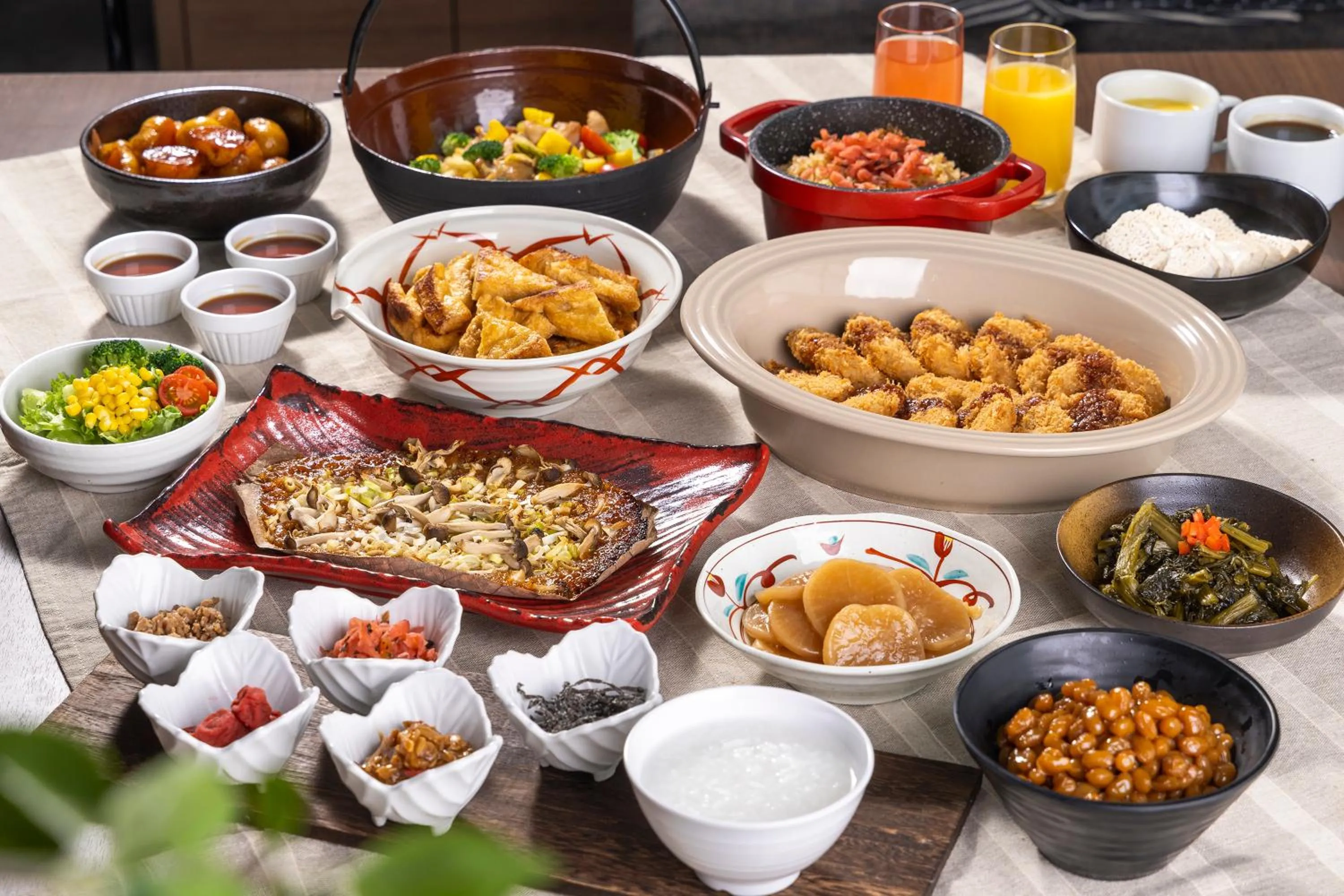 Breakfast in KOKO HOTEL Hidatakayama - formaly Hotel Wing Hida Takayama