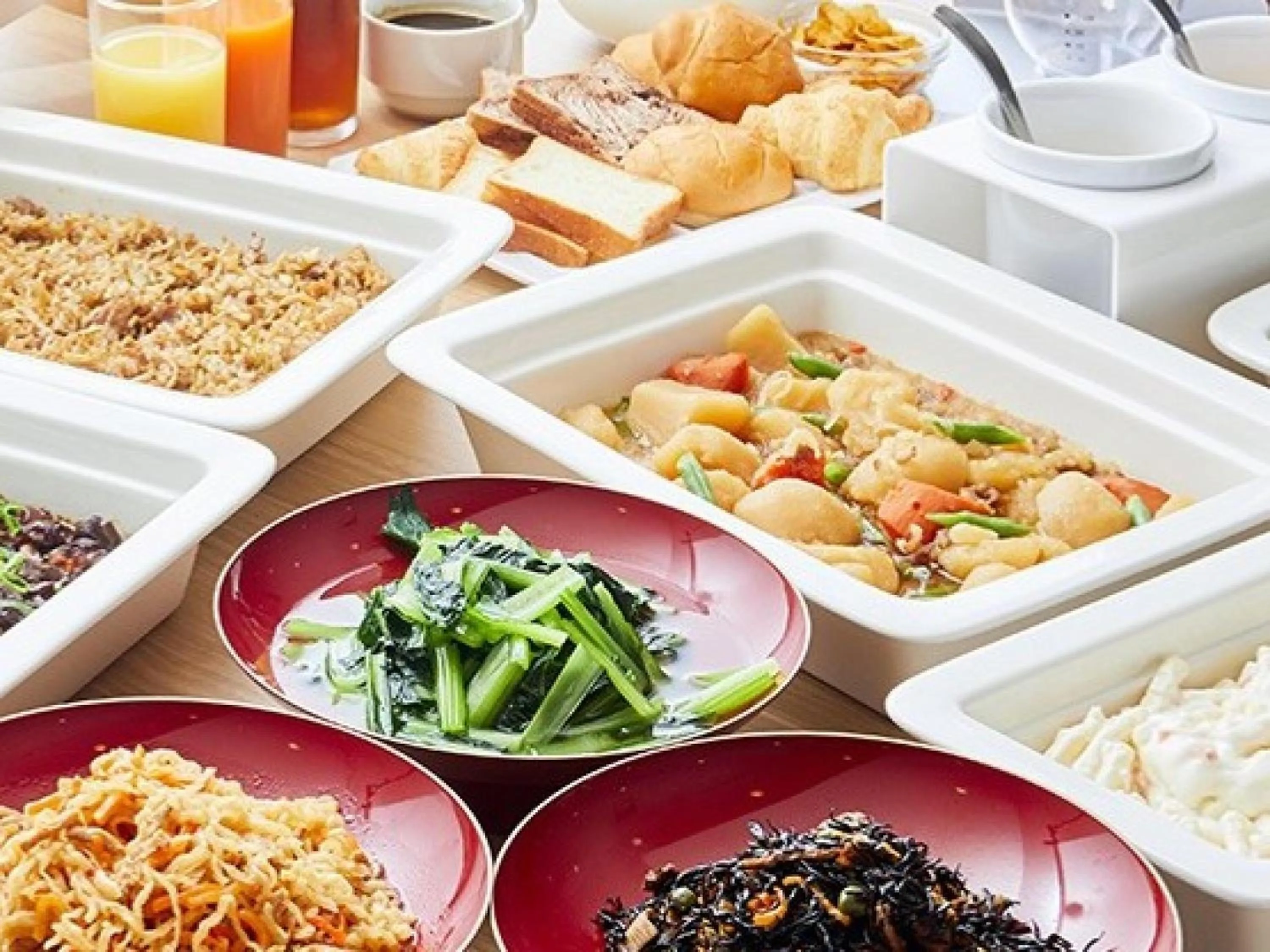 Buffet breakfast in KOKO HOTEL Hidatakayama - formaly Hotel Wing Hida Takayama