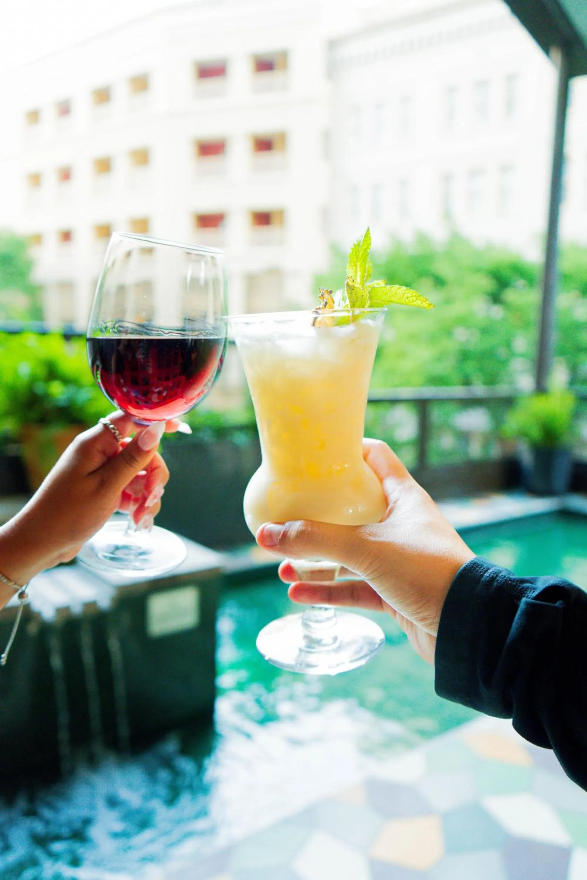 Food and drinks in Canopy By Hilton San Antonio Riverwalk