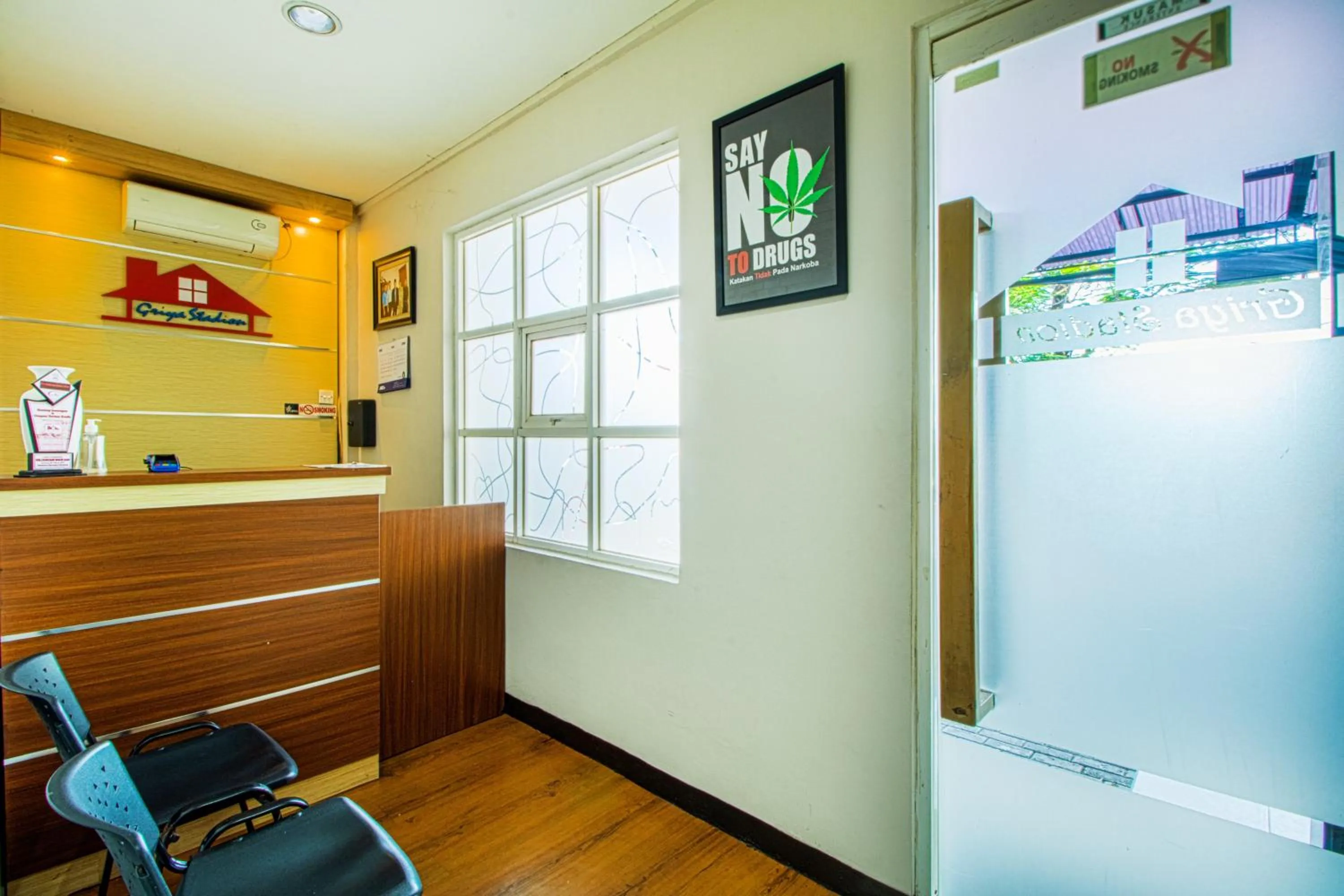 Lobby or reception in Griya Stadion