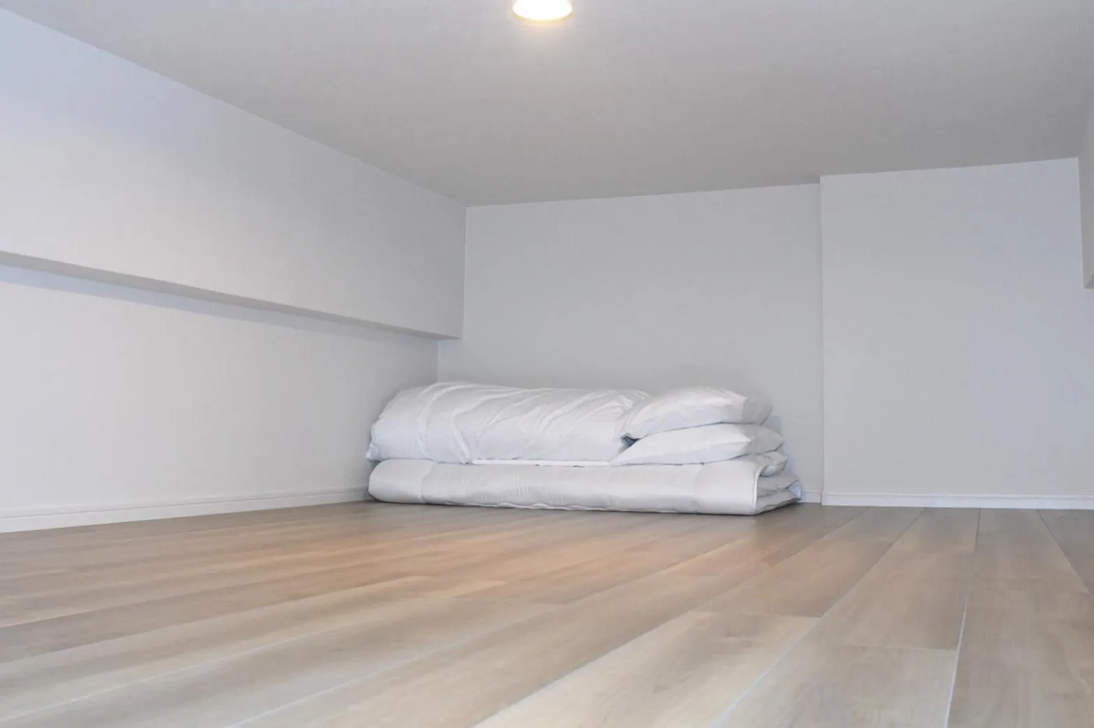 Bed in Hotel Tomas Asahibashi Station