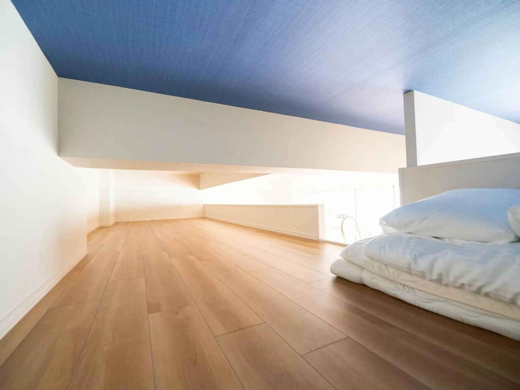 Bed in Hotel Tomas Asahibashi Station