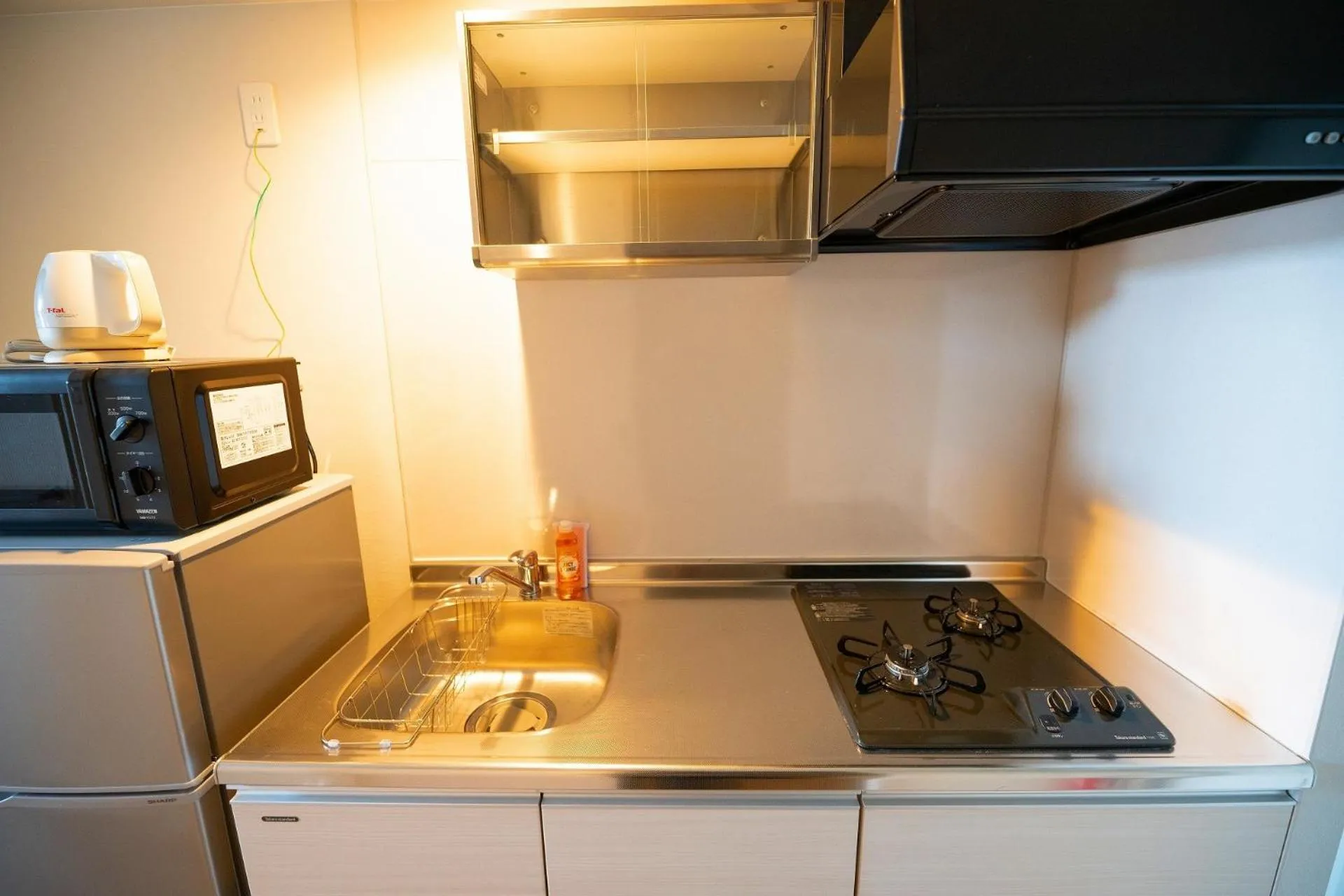 Kitchen or kitchenette in Hotel Tomas Asahibashi Station