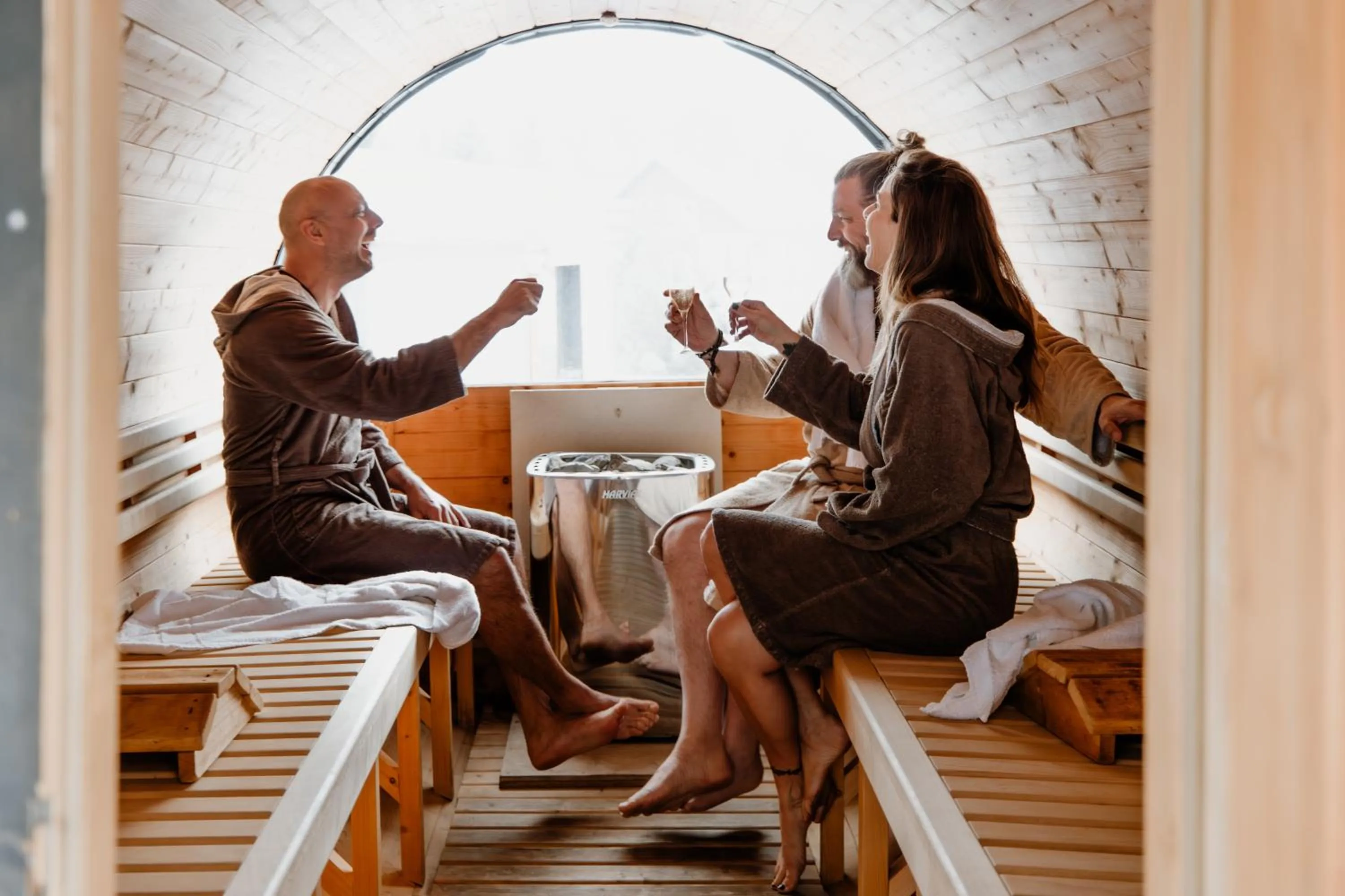 Sauna in THE HEARTS HOTEL - dein Boutique- und Event-Resort