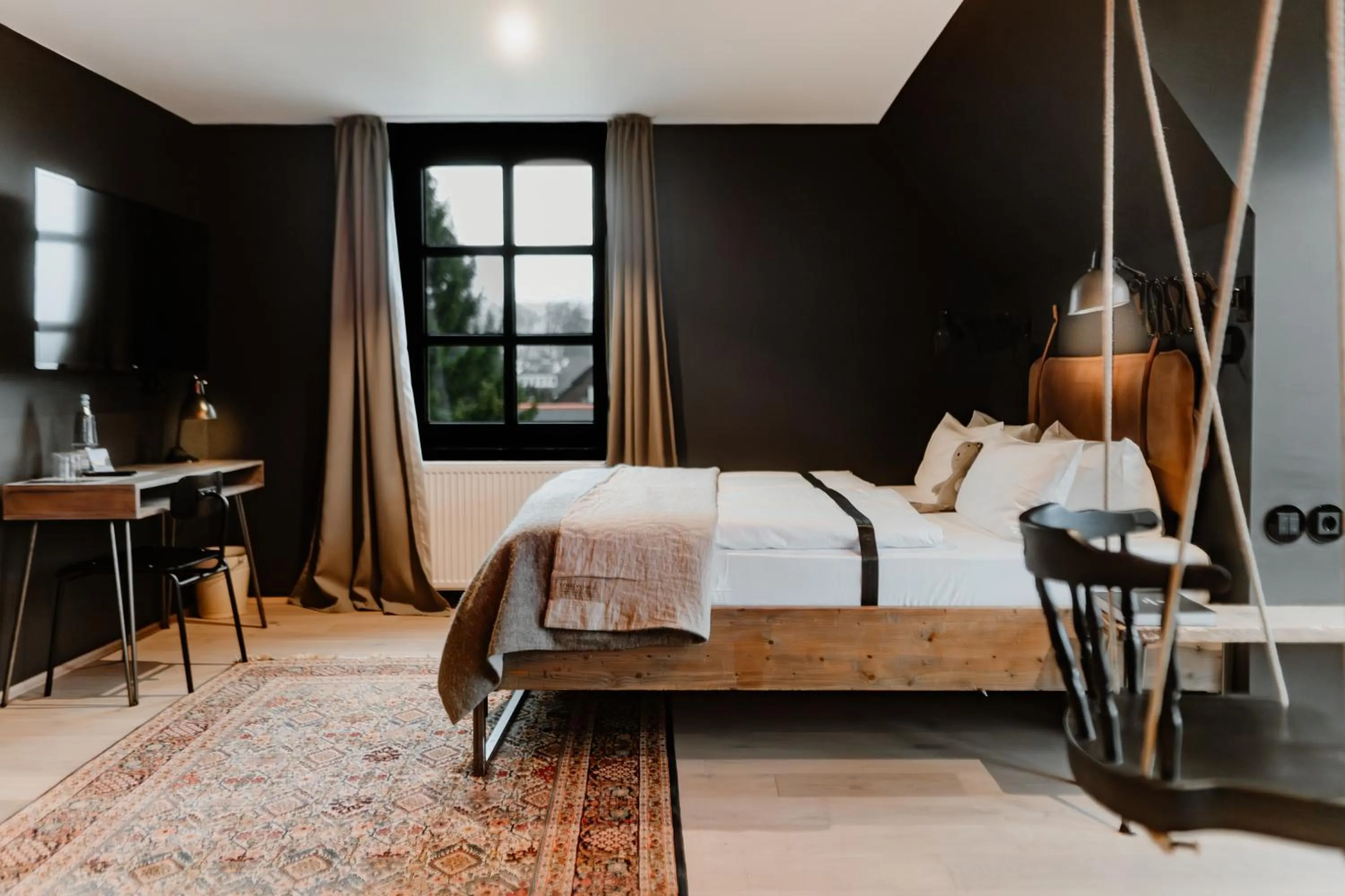 Bed in THE HEARTS HOTEL - dein Boutique- und Event-Resort