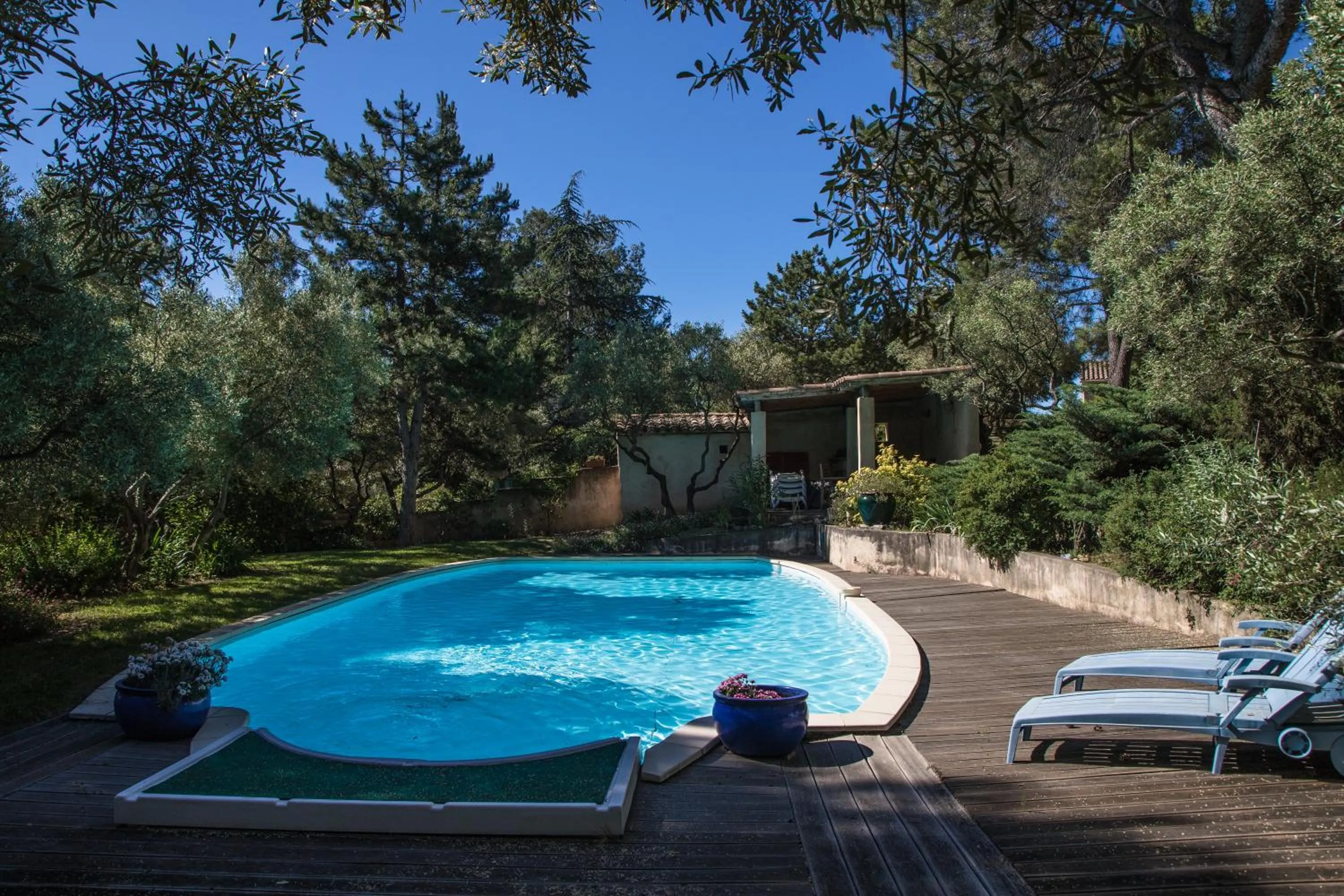 Swimming pool in Chambre d'hôte "Avignon"