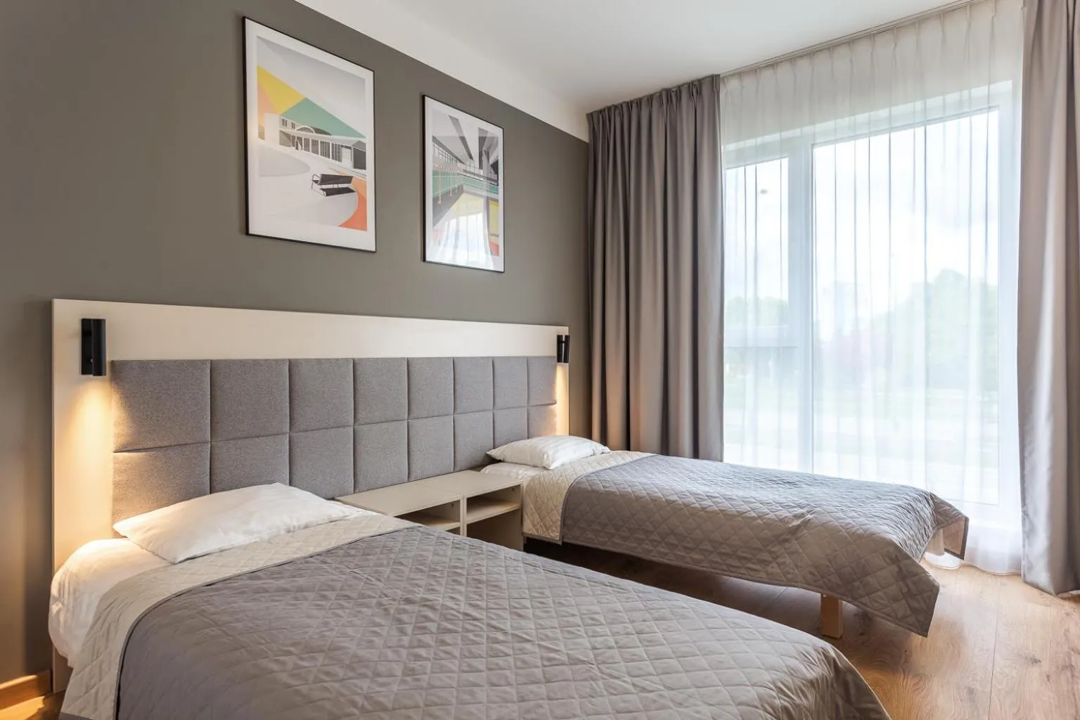 Bedroom, Bed in RentPlanet - Apartamenty Wolska