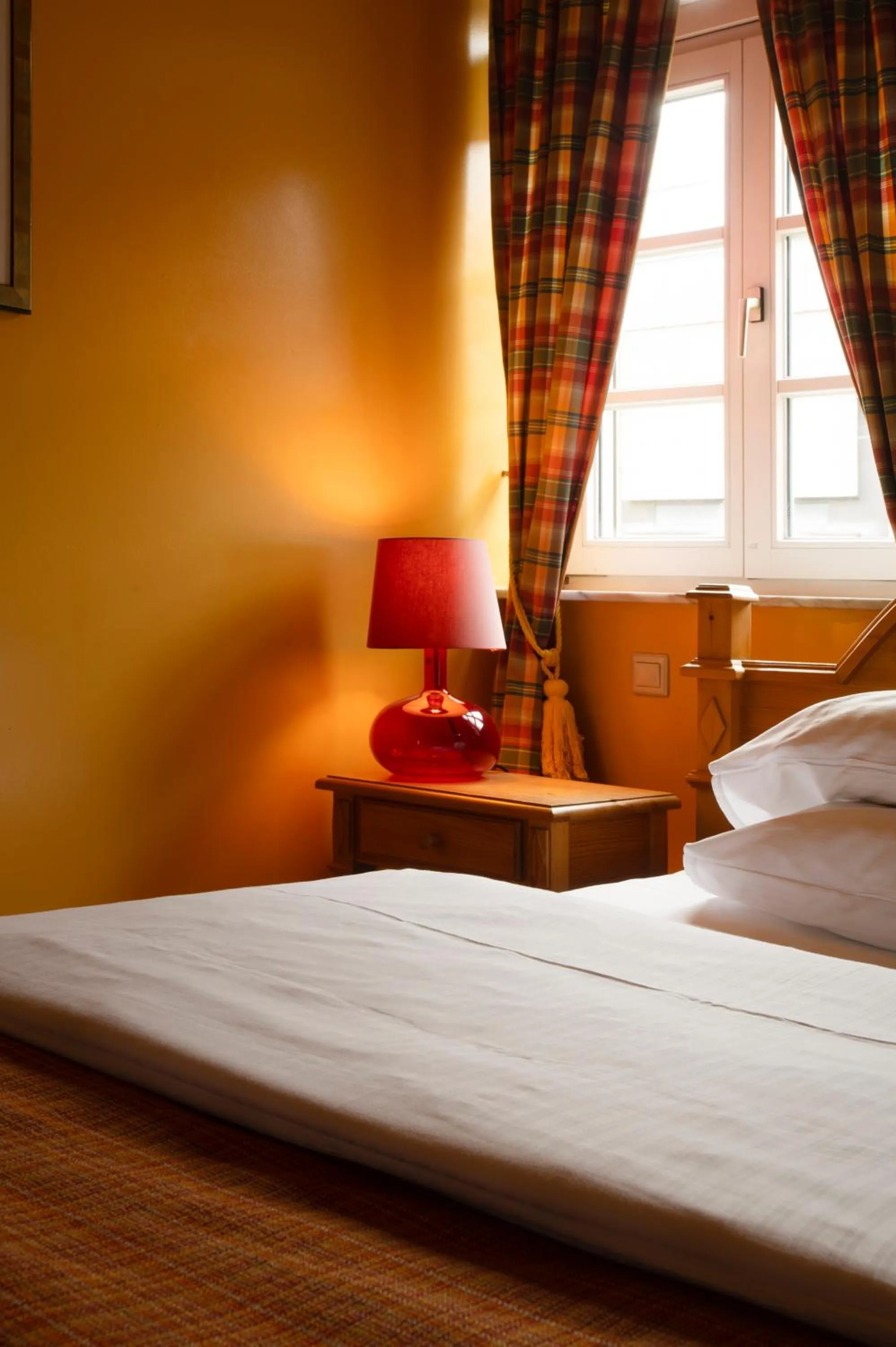 Bed in Werners Boutique Hotel